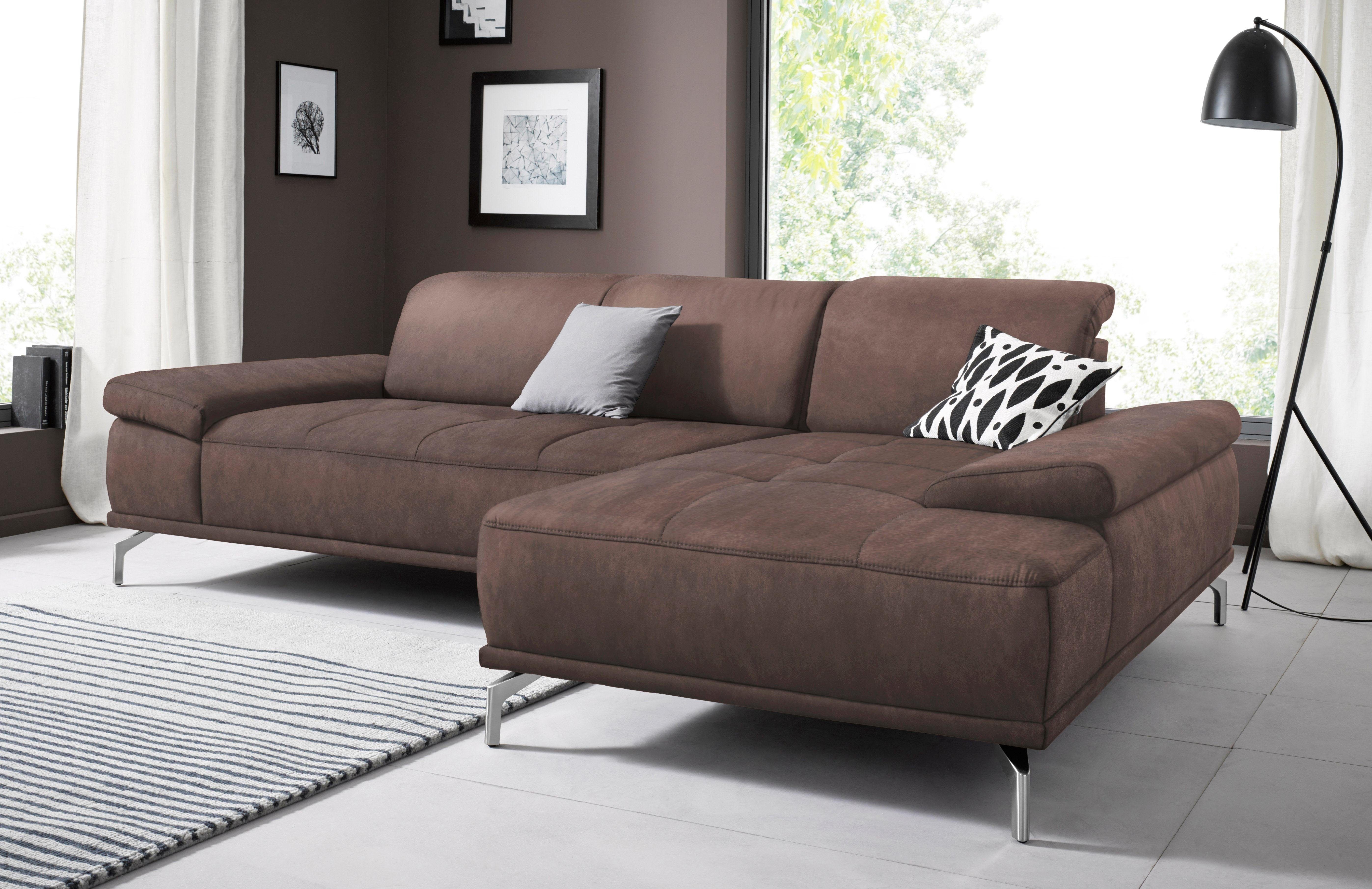 Places of Style Hoekbank Caluna Inclusief zitdiepteverstelling