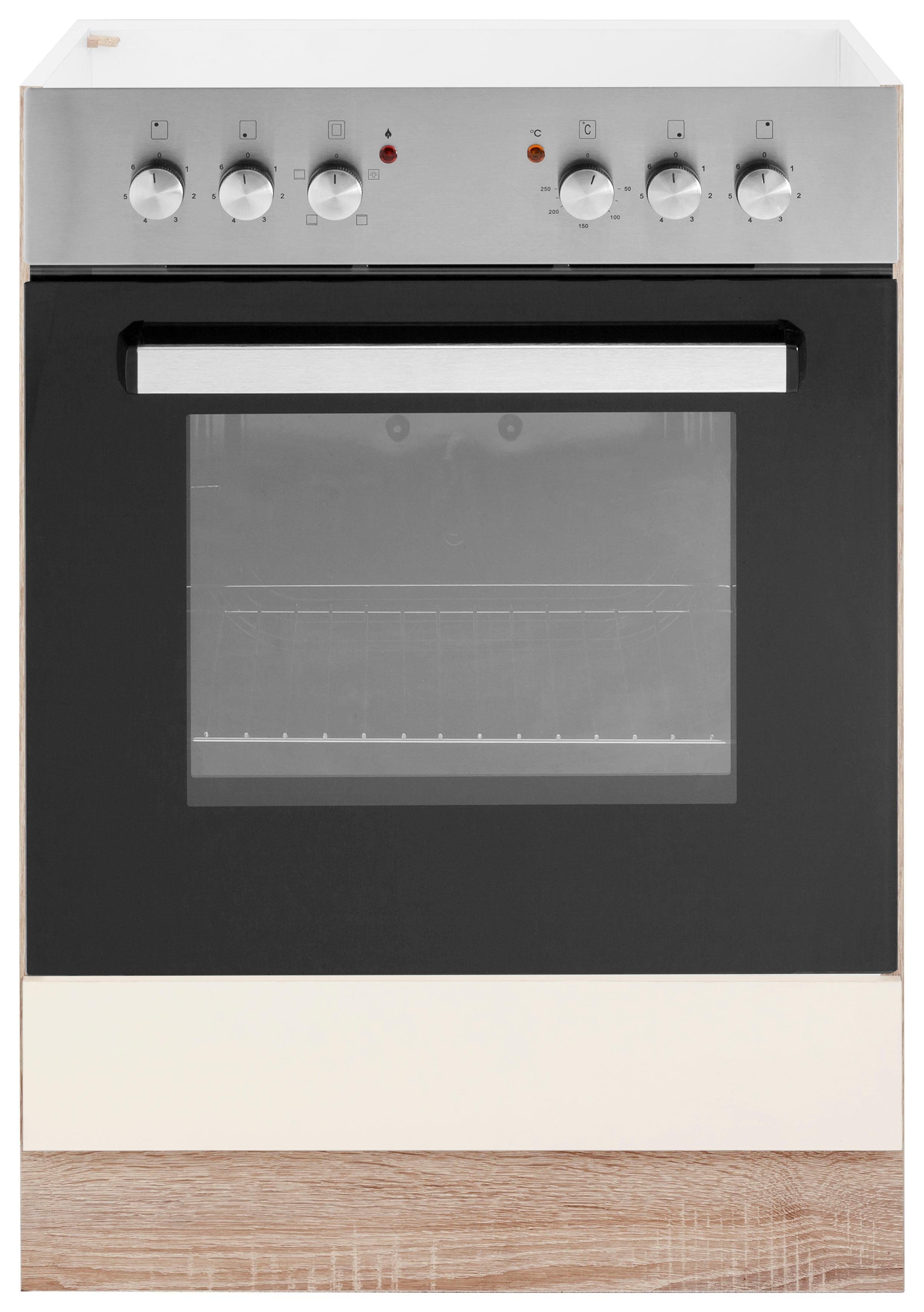 wiho Küchen Ombouwkast voor oven Flexi2