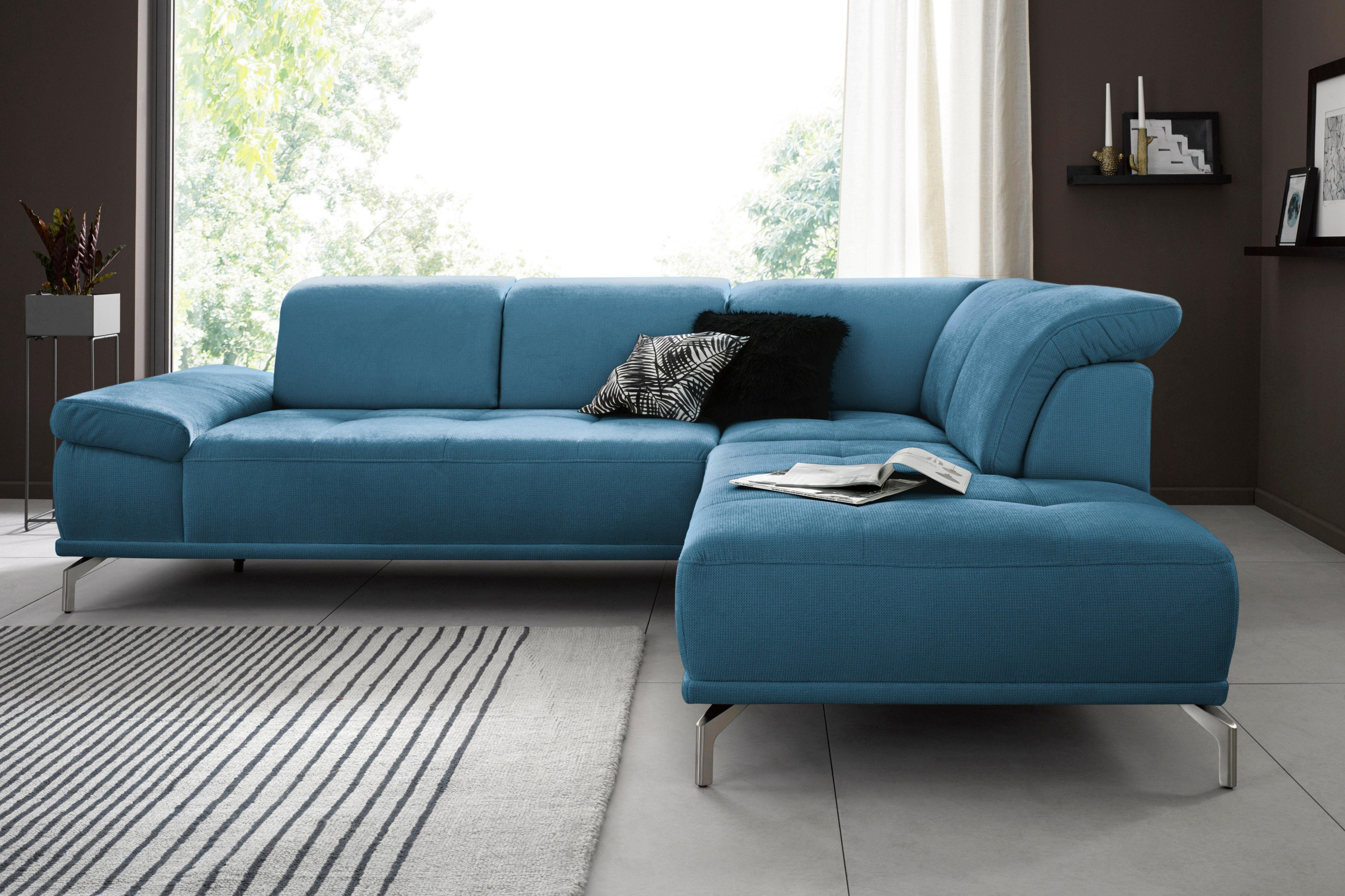 Places of Style Hoekbank Caluna Inclusief zitdiepteverstelling