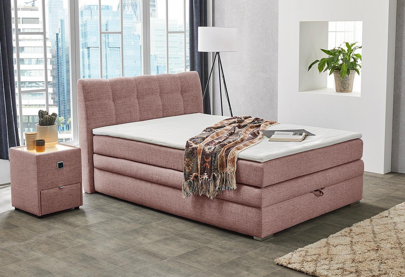 Home24 Boxspring Amelie (incl. opbergruimte), Fredriks