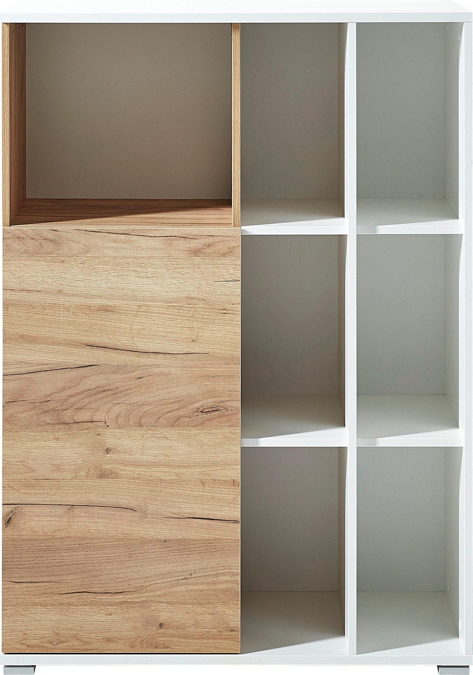 GERMANIA Archiefkast GW-Lioni in 2 hoogtes, opbergruimte, push-to-open, breedte 85 cm, made in germany