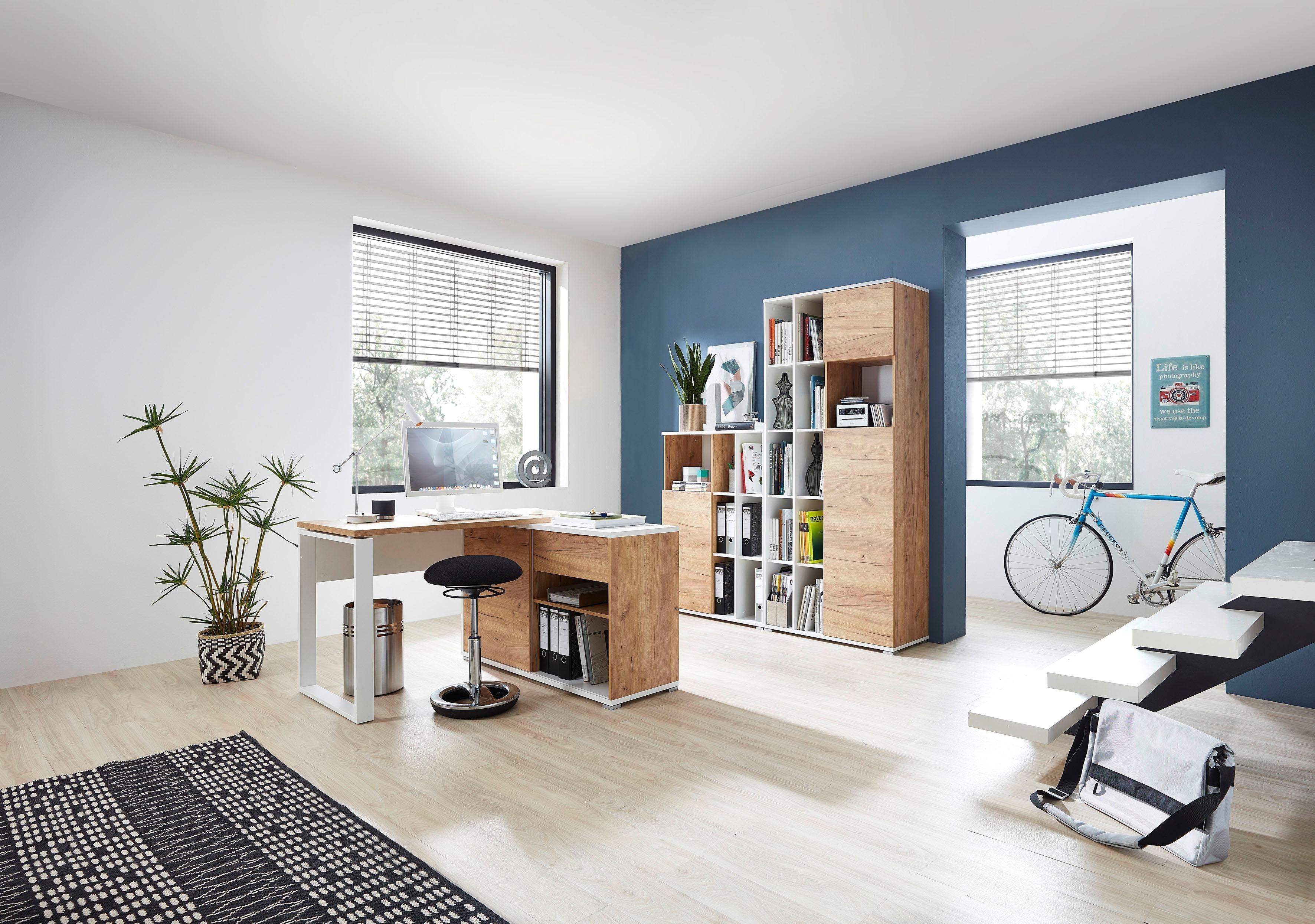 GERMANIA Archiefkast GW-Lioni in 2 hoogtes, opbergruimte, push-to-open, breedte 85 cm, made in germany