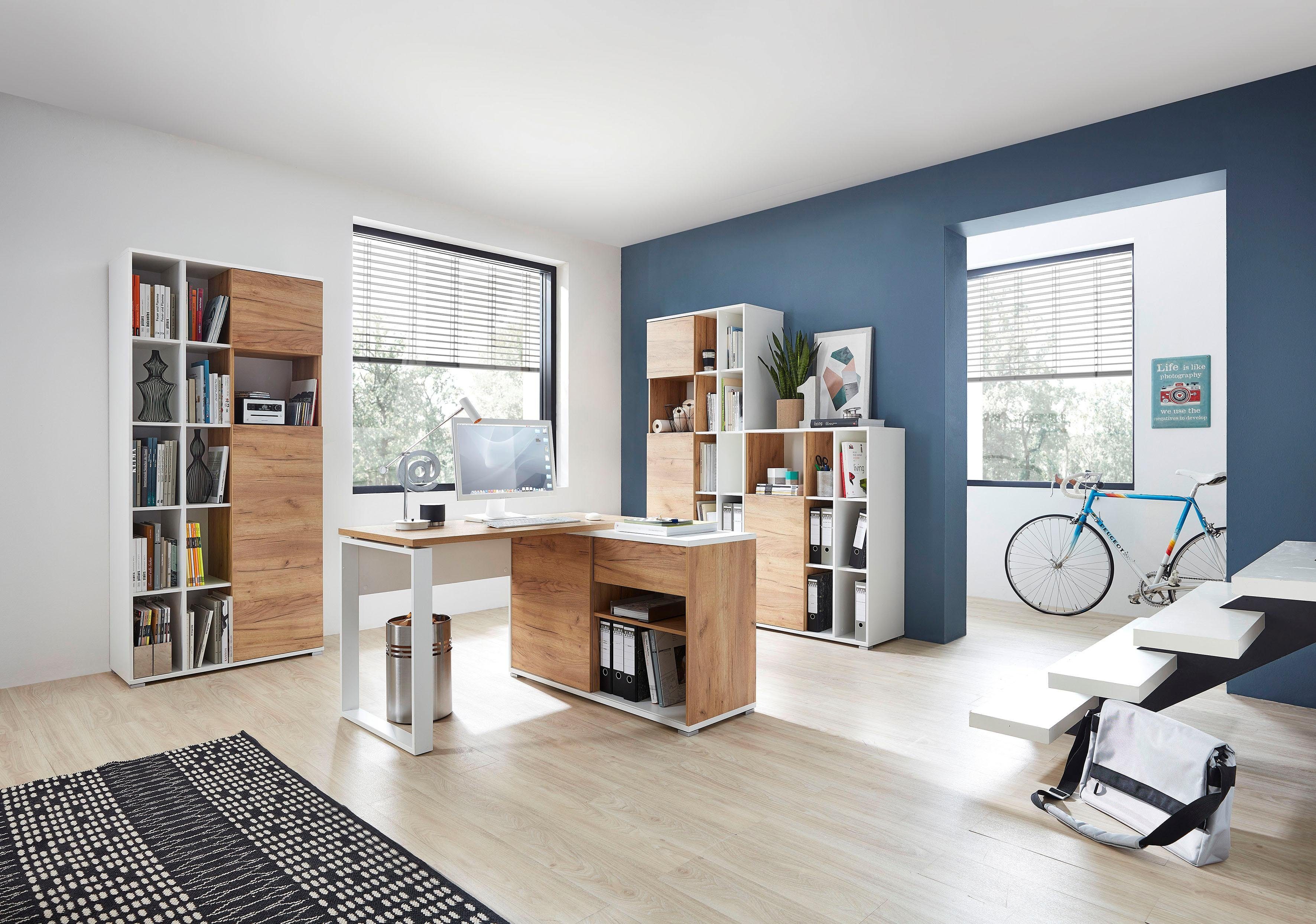 GERMANIA Hoekbureau GW-Lioni met geïntegreerd dressoir