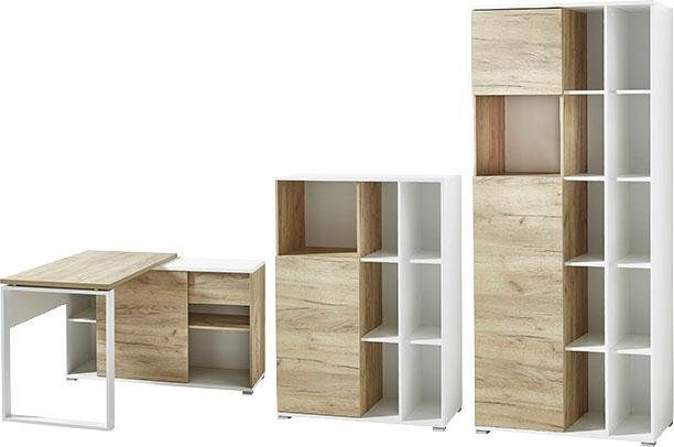 GERMANIA Kantoormeubelset GW-Lioni (set, 3-delig) kantoorsets wit