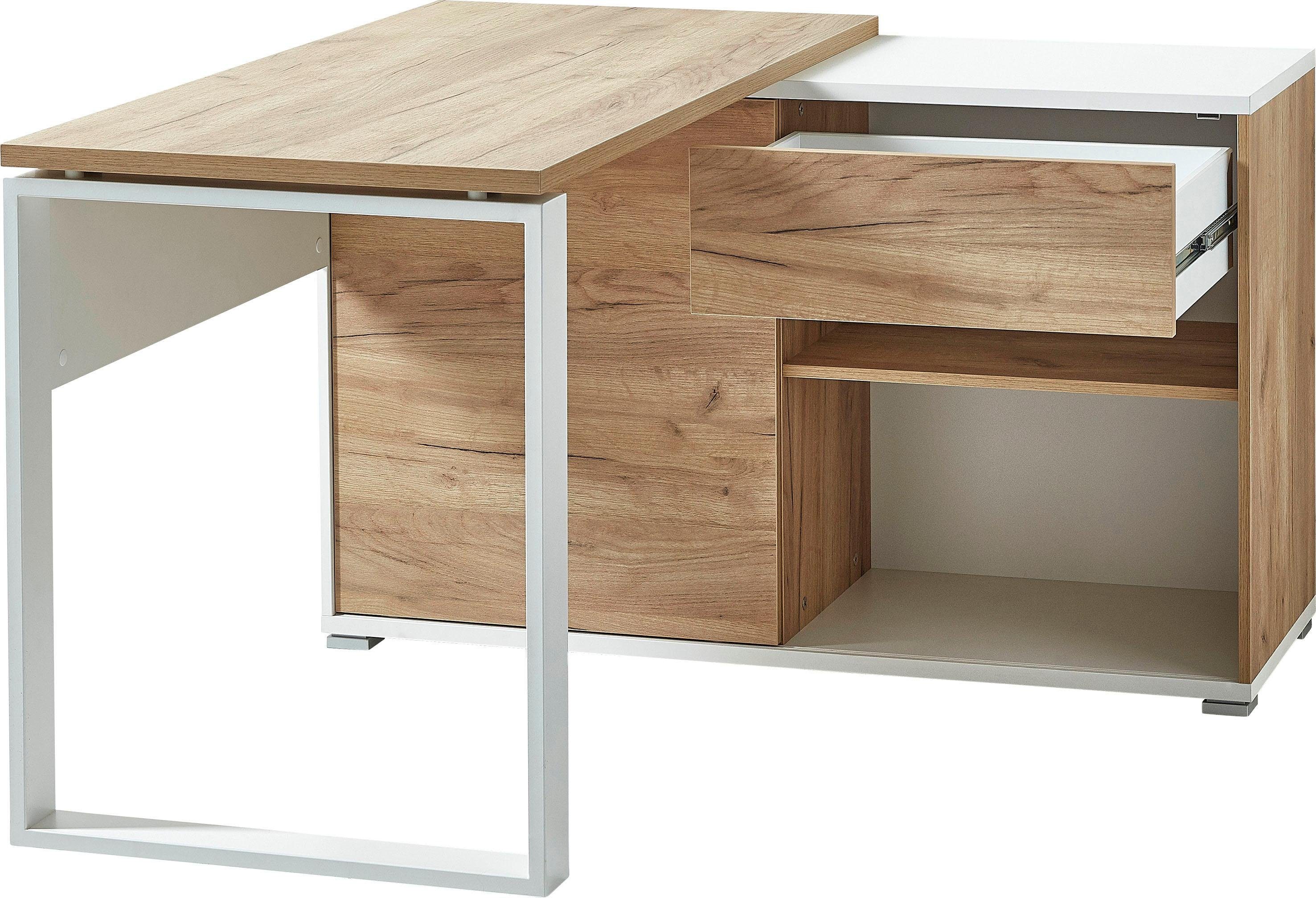 GERMANIA Hoekbureau GW-Lioni met geïntegreerd dressoir
