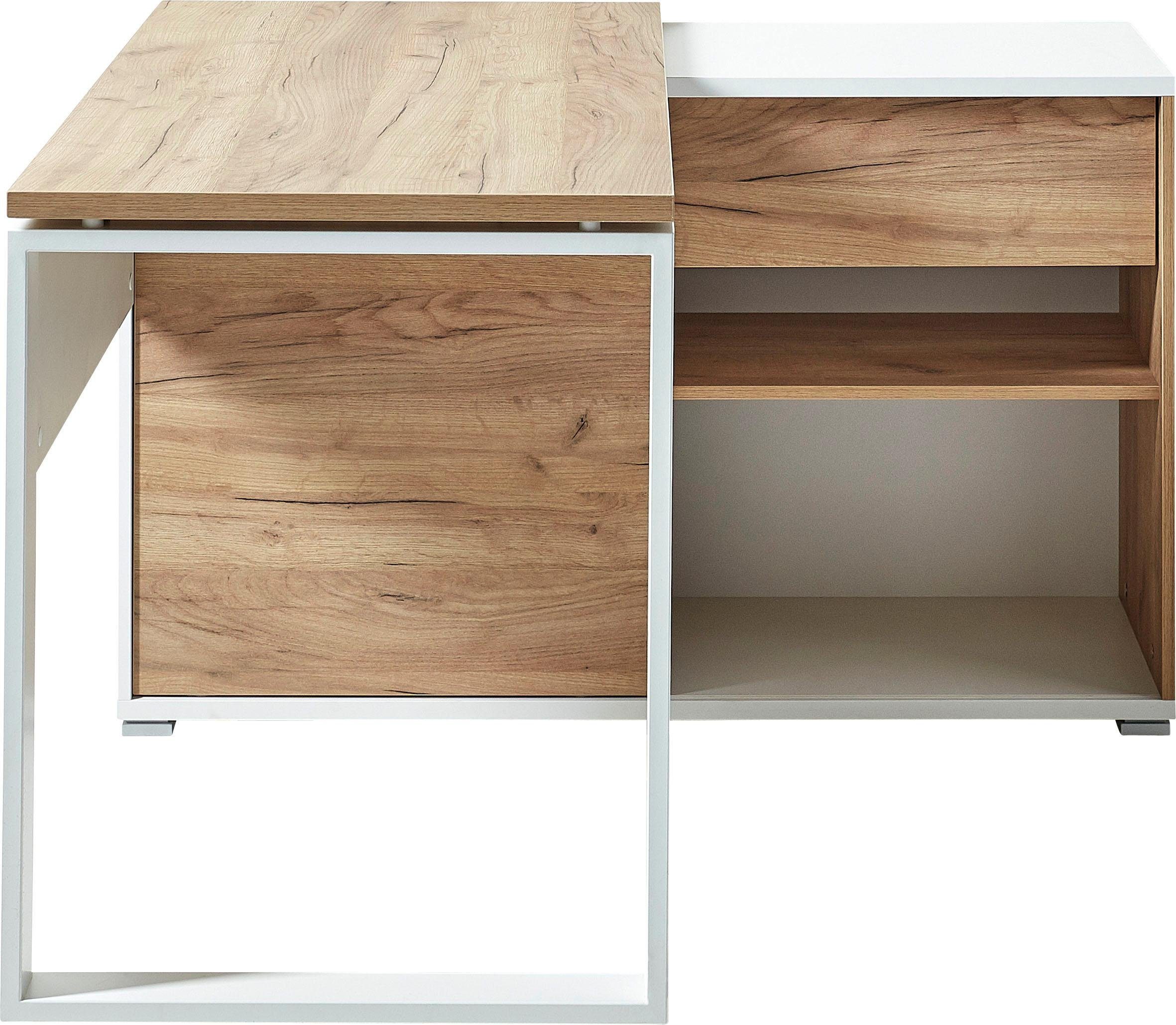 GERMANIA Hoekbureau GW-Lioni met geïntegreerd dressoir