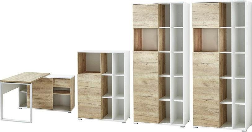 GERMANIA Kantoormeubelset GW-Lioni (set, 4-delig) kantoorsets wit