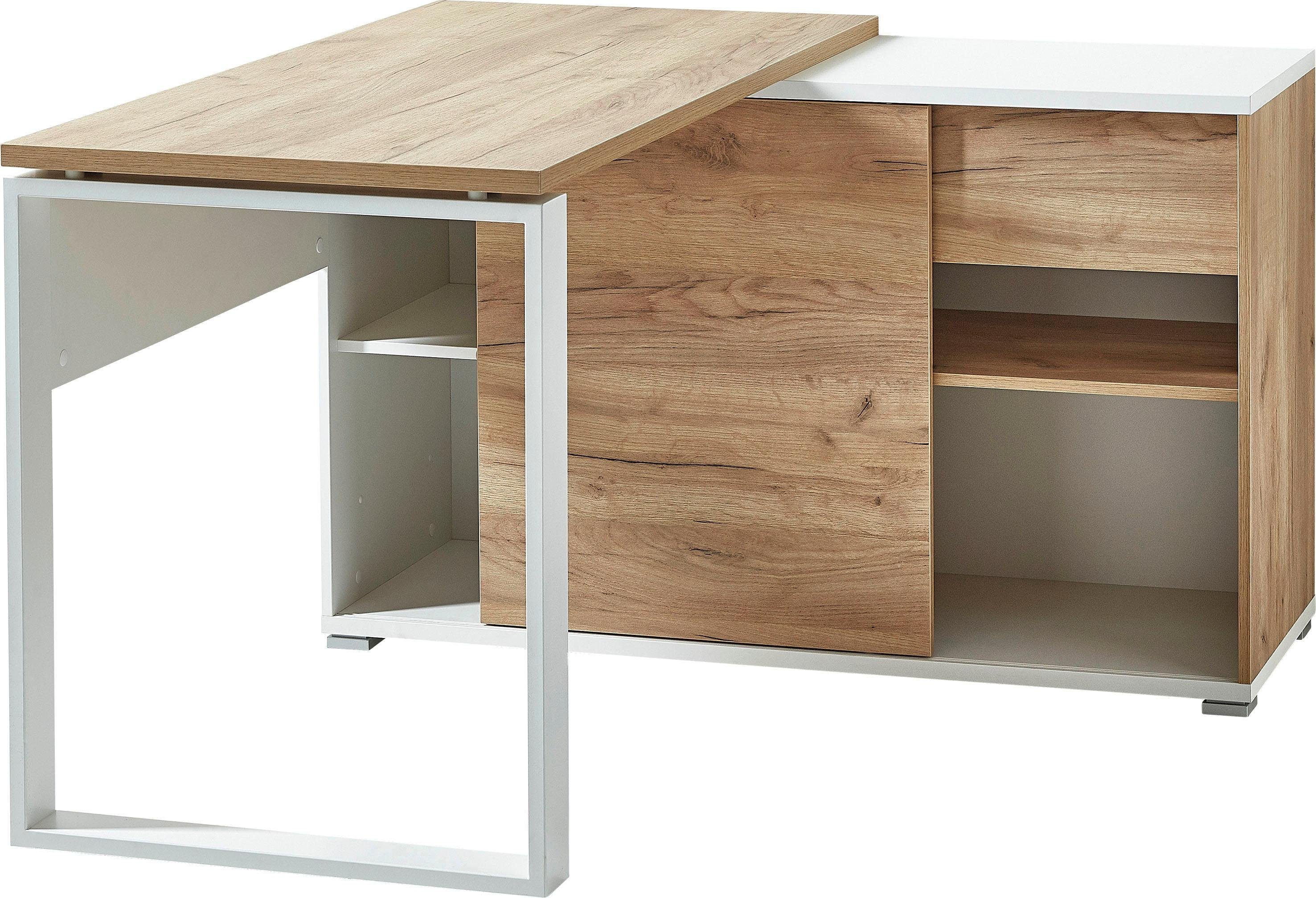 GERMANIA Hoekbureau GW-Lioni met geïntegreerd dressoir