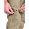 maier sports functionele broek tajo 2 uitstekende outdoorbroek met functionele zipp-off beige
