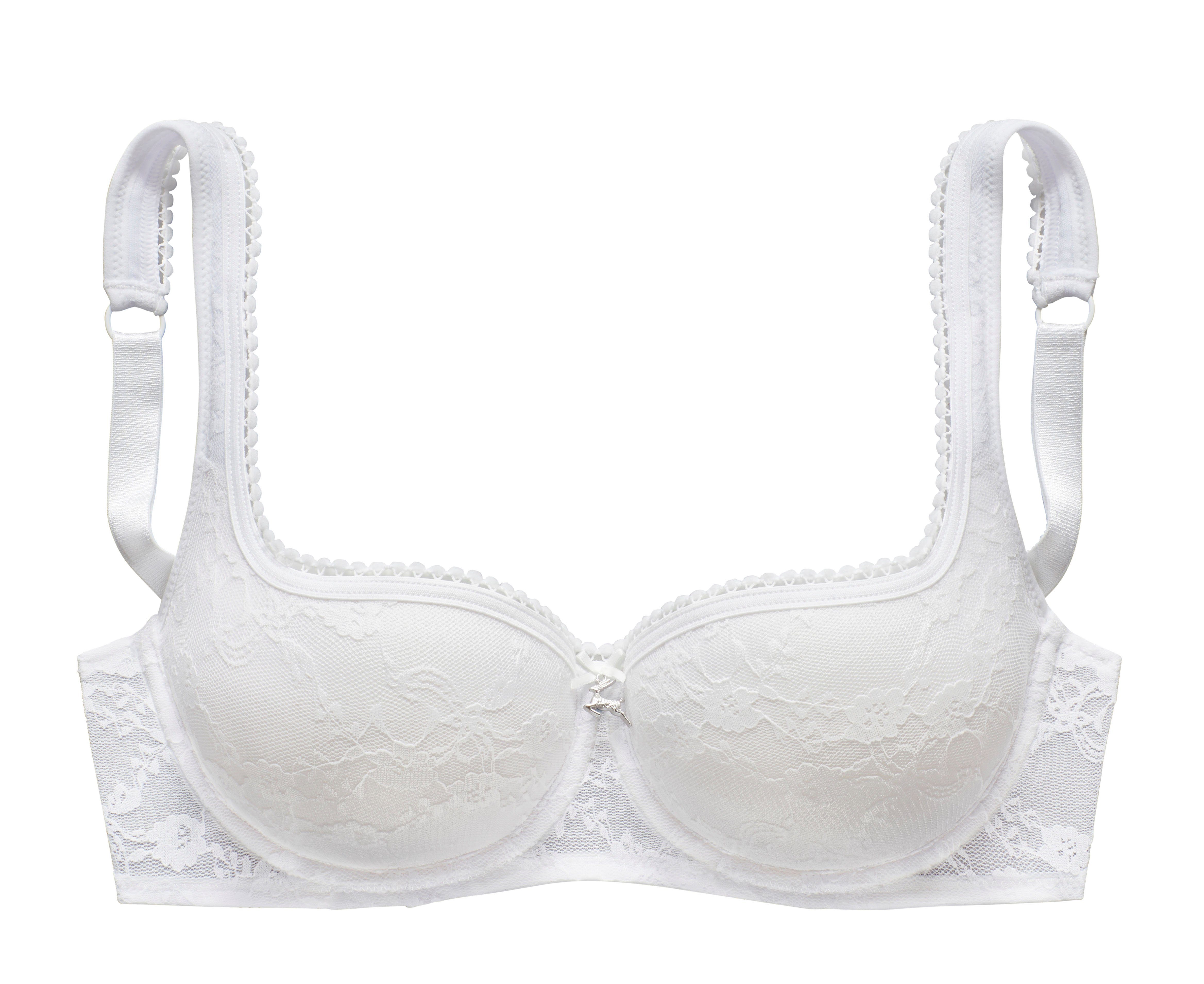 Lascana Bh met steuncups met beugel en mooie carré-uitsnijding dirndl-bh sexy lingerie