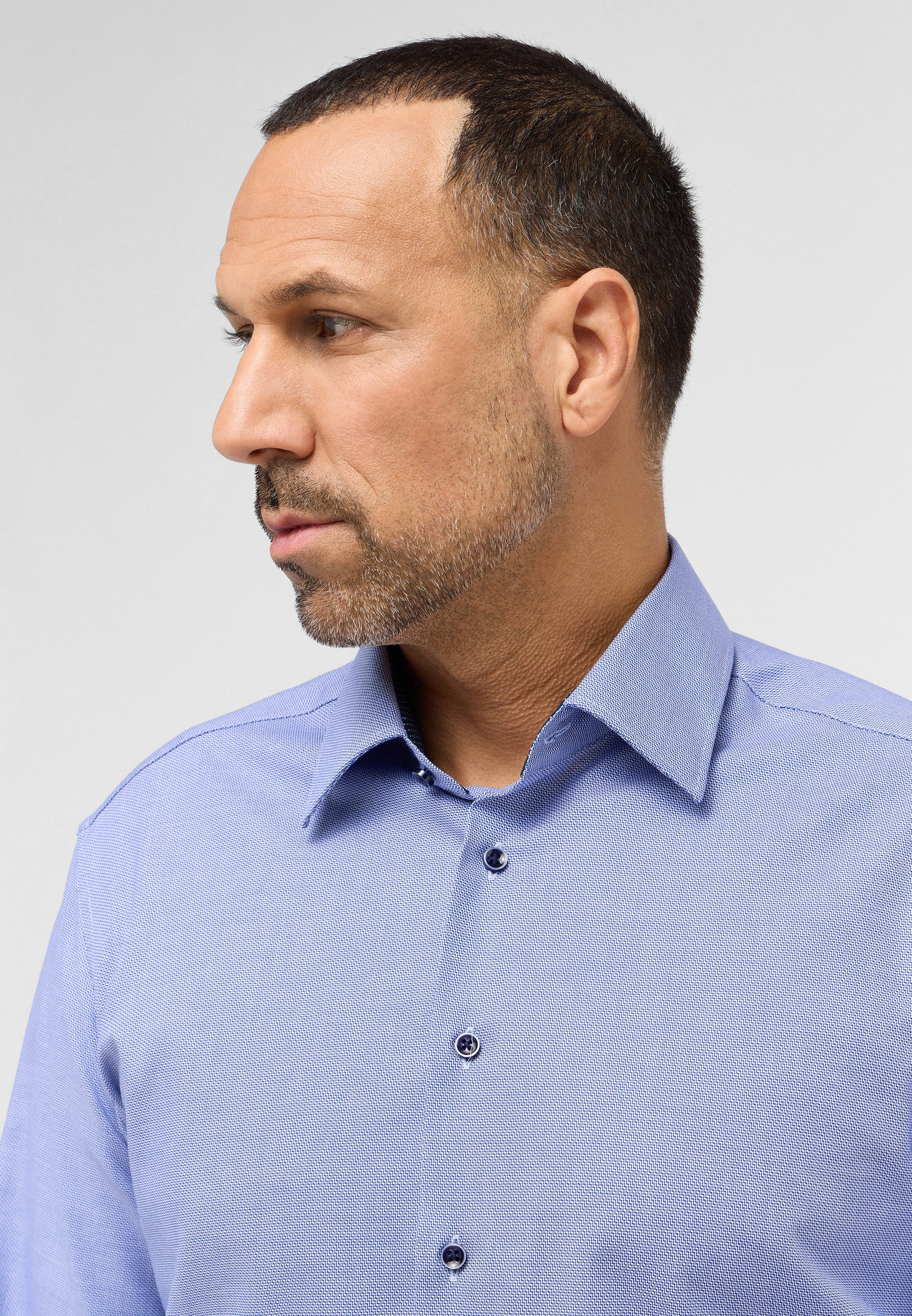 Eterna Overhemd met lange mouwen MODERN FIT NON IRON (strijkvrij)
