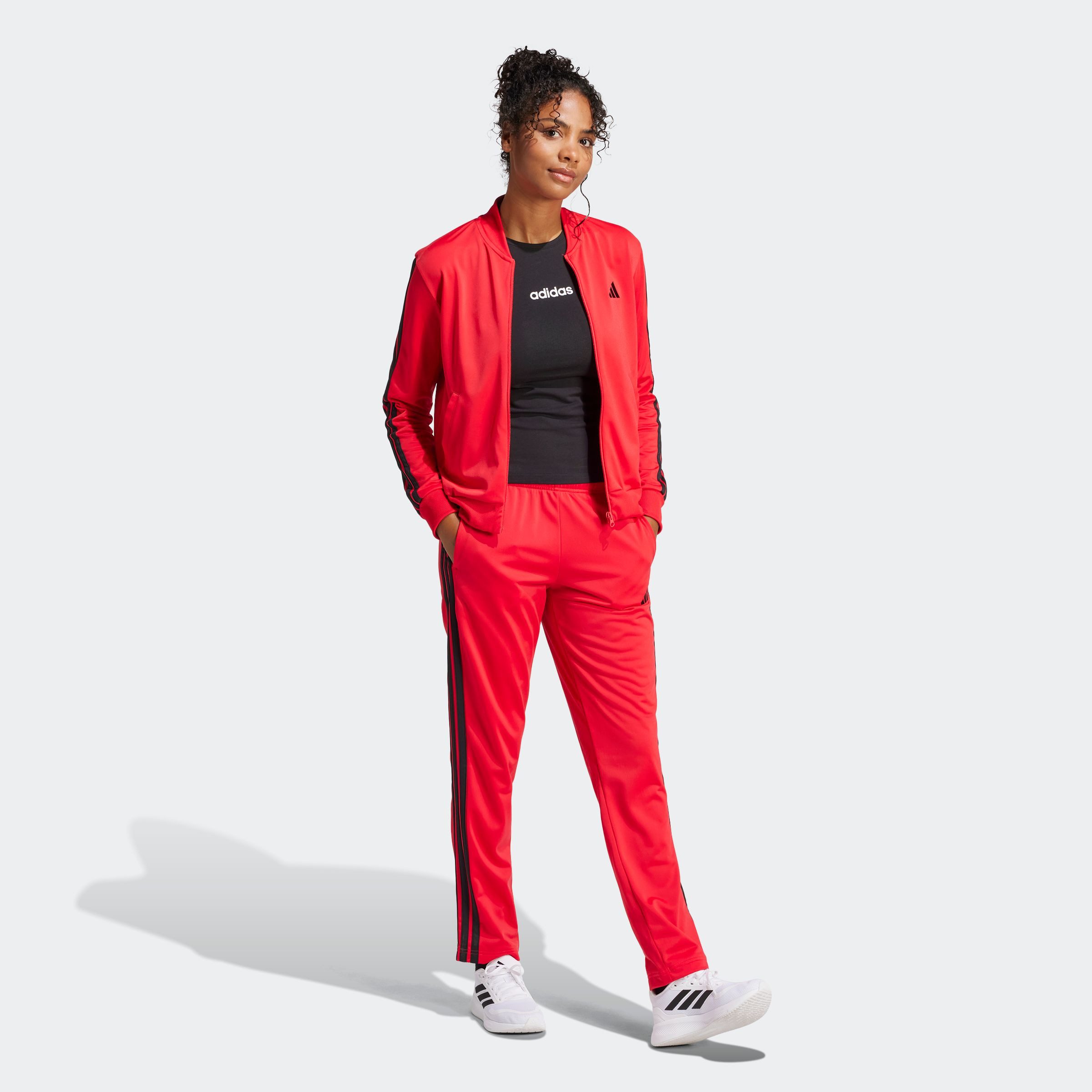 adidas Sportswear Trainingspak W 3S TR TS (2-delig)