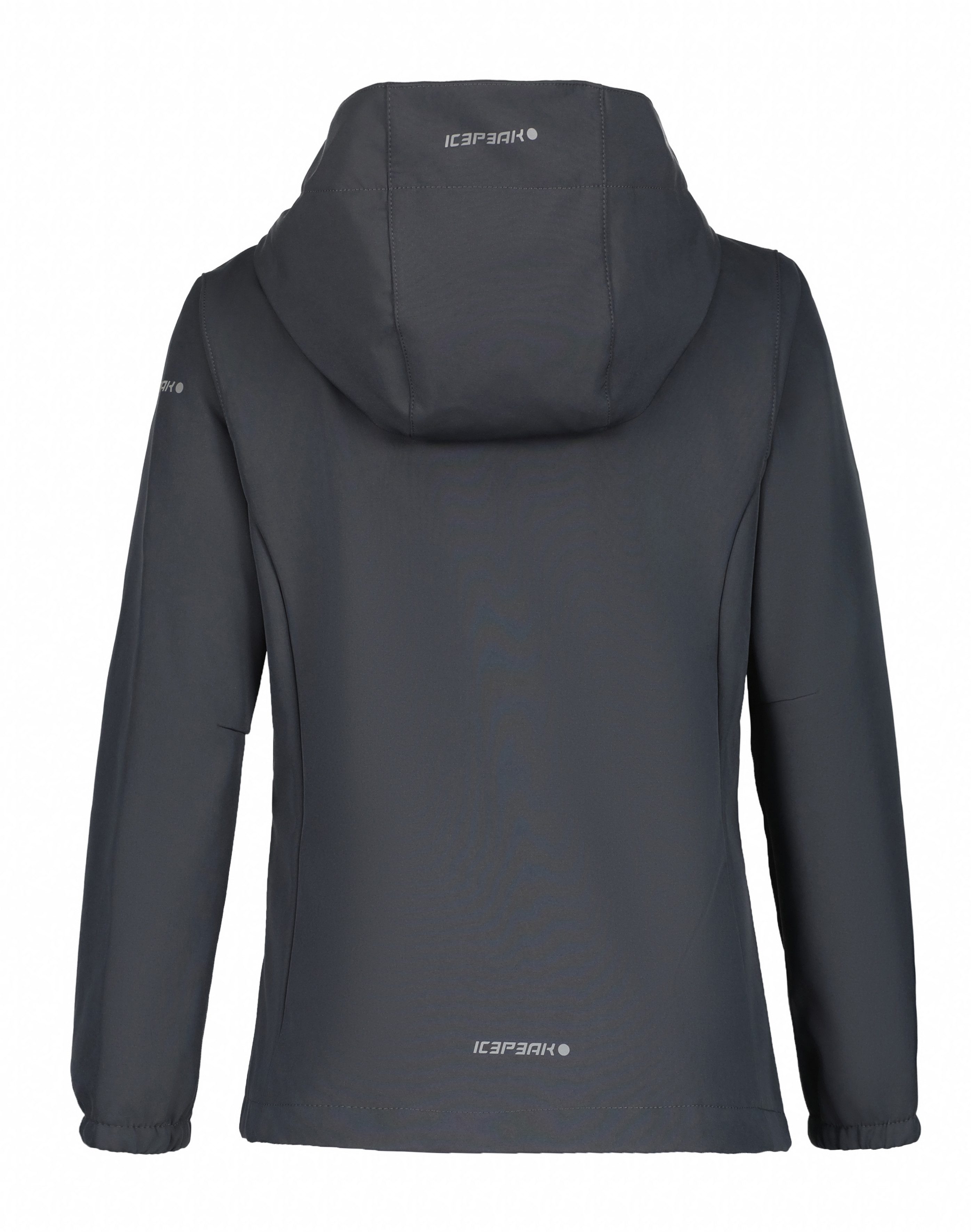 Icepeak Softshell-jack KULM JR met modieuze logo-opschriften (1 stuk)