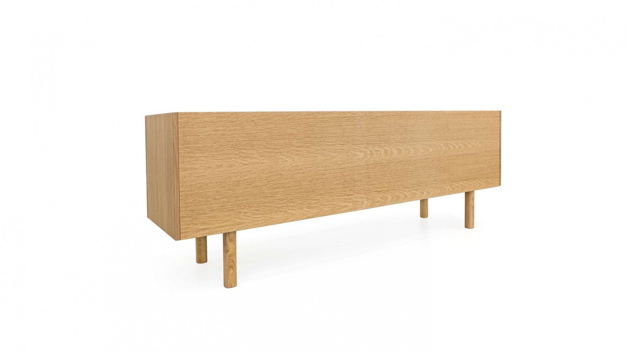 Woodman Dressoir PORTO Commode, decoratieve frezingen, met eikenhoutfineer, breedte 175 cm