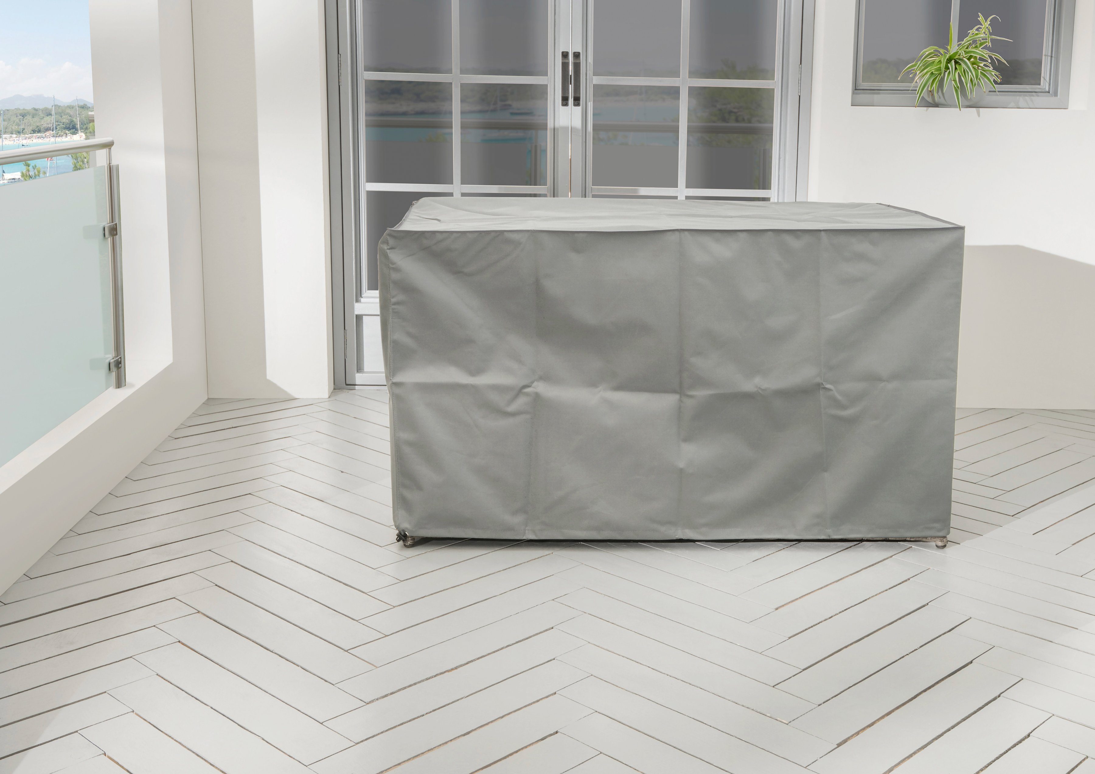 Destiny Balkonset Loft Aluminium, polyrotan (set, 8-delig)