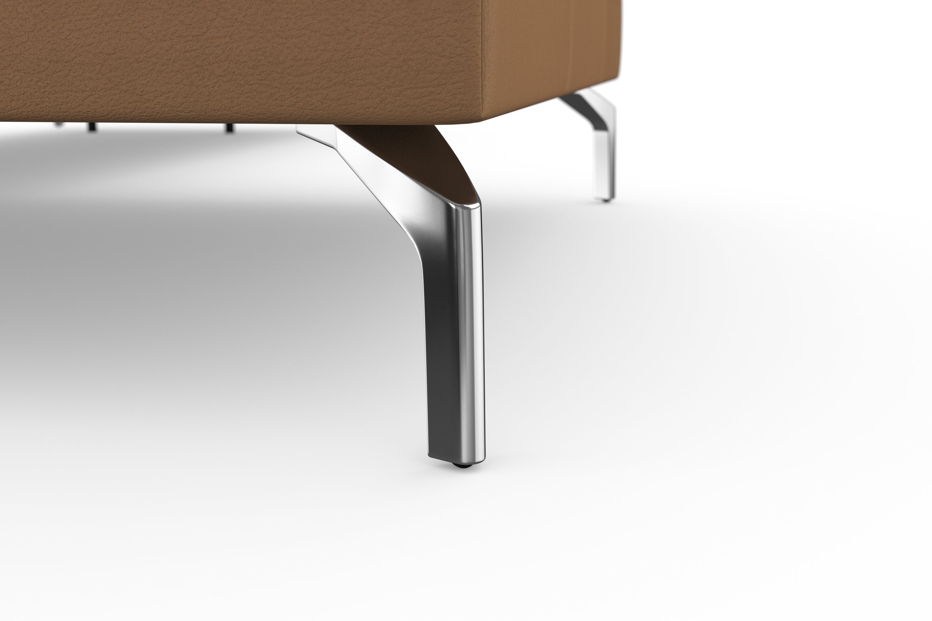 sit&more Hoekbank Bendigo L-vorm inclusief zitdiepteverstelling, bodemvrijheid 15 cm, 2 pootkleuren