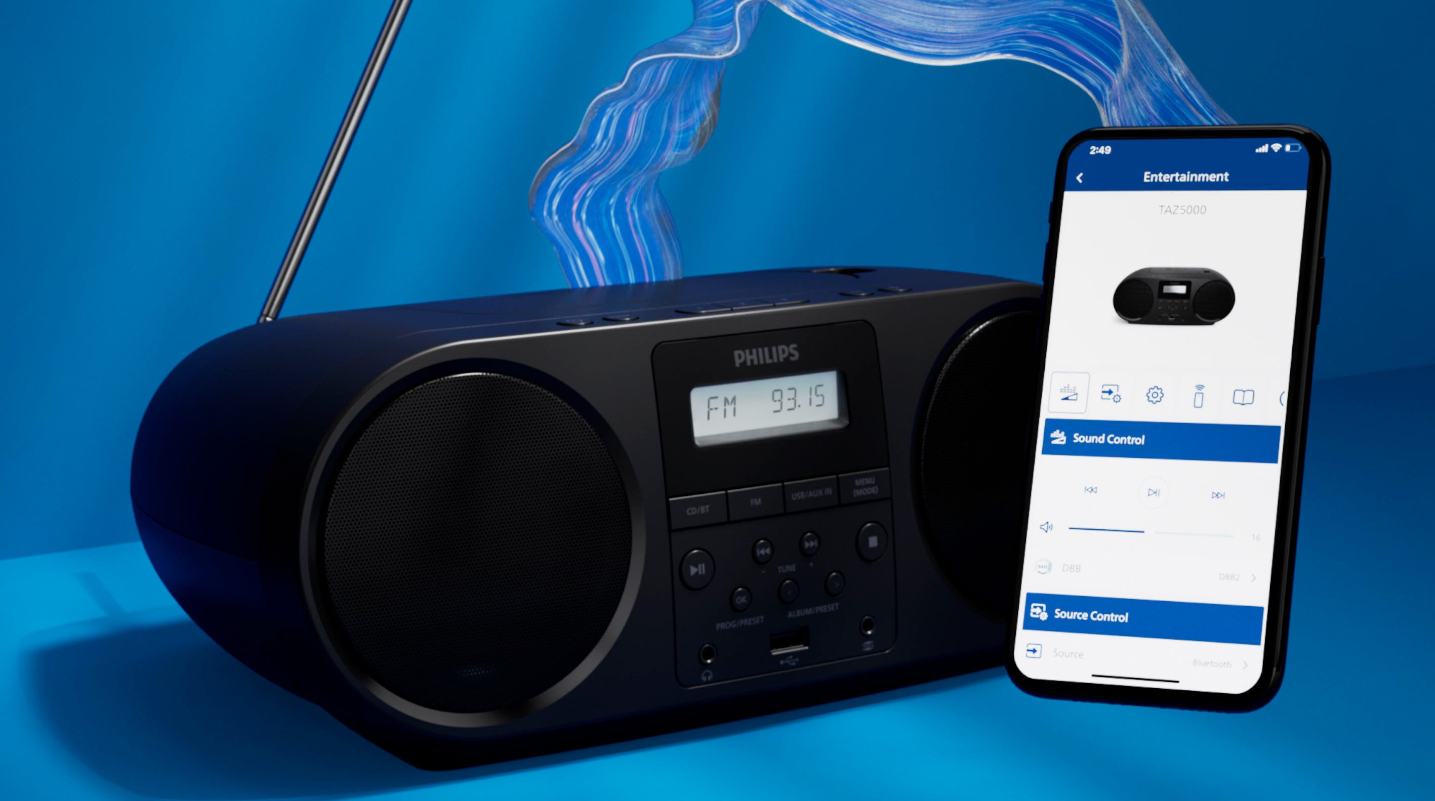 Philips FM-radio TAZ 5000/10