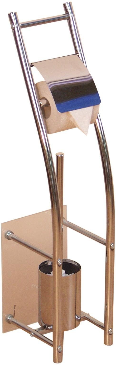 HOFMANN LIVING AND MORE Toiletset wc-accessoires zilver(kleur)