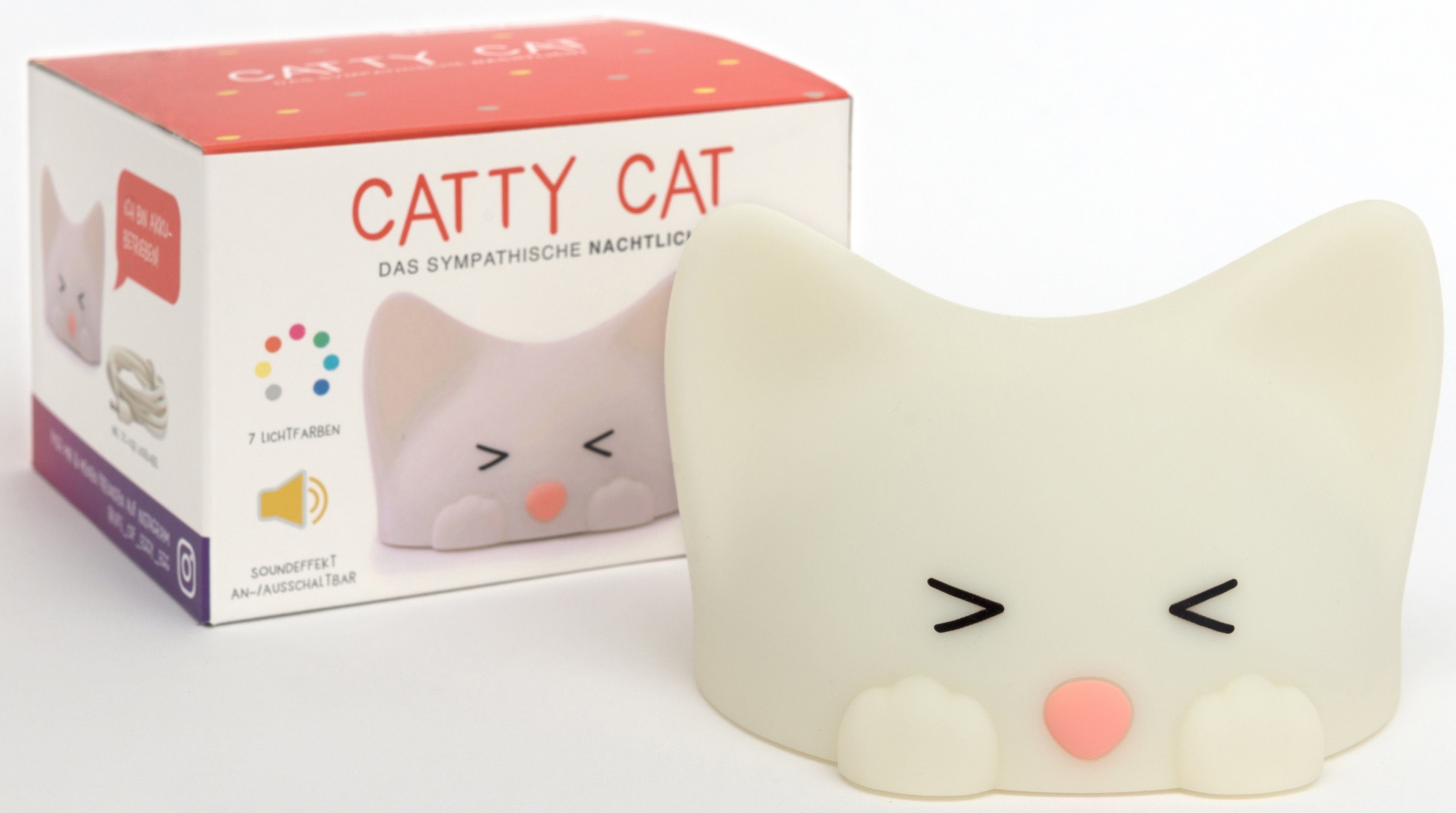 niermann Lednachtlampje Catty Cat Nachtlicht Catty CAT (1 stuk)