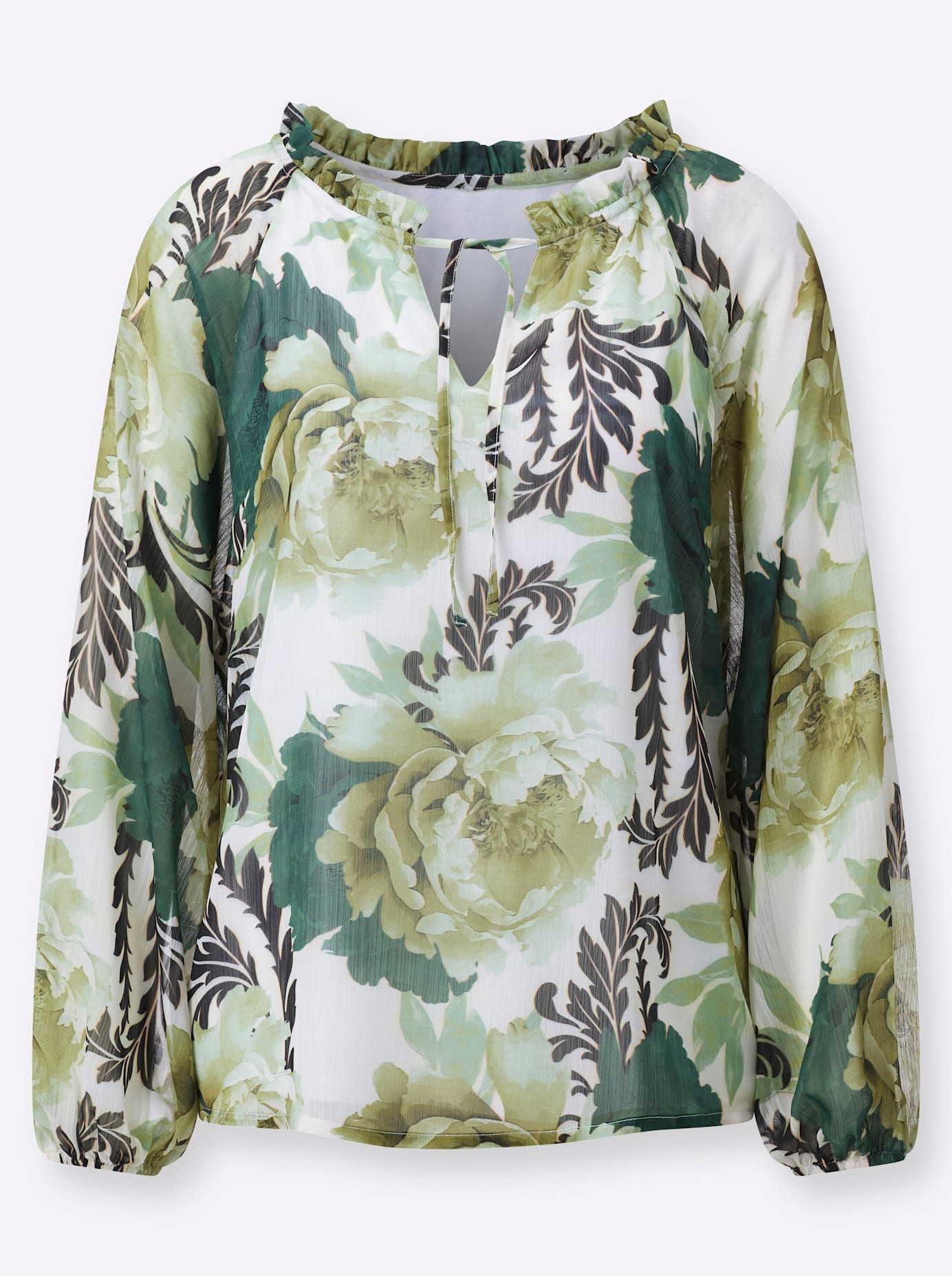 Creation L Gedessineerde blouse