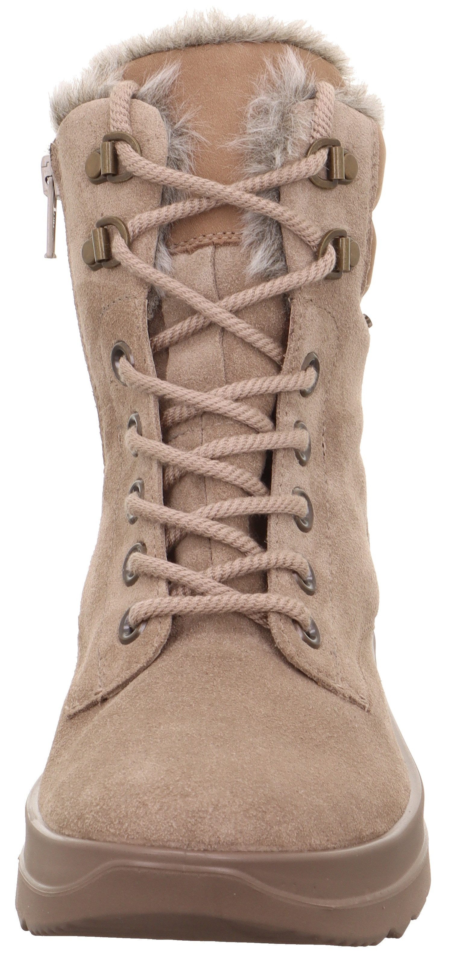 Legero Winterlaarzen DREAMER Wedge boots, winterlaarzen, veterschoenen met subtiele sleehak