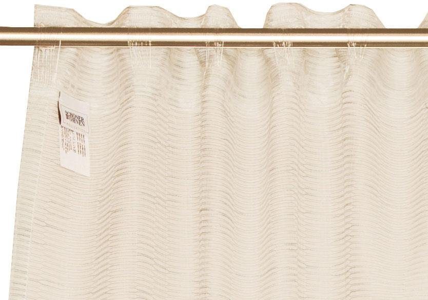 SCHÖNER WOHNEN-KOLLEKTION Gordijn Meshwork HxB: 250x130, transparant, mesh look (1 stuk)