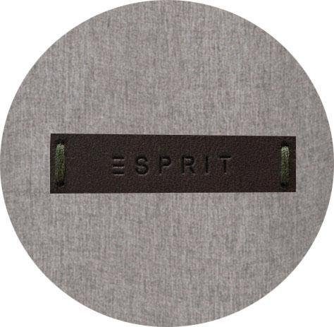 Esprit Gordijn Harp HxB: 250x140, ondoorzichtig, met leren label(BxH) 140 x 250 cm (1 stuk)