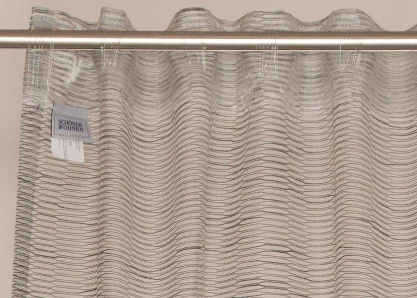 SCHÖNER WOHNEN-KOLLEKTION Gordijn Meshwork HxB: 250x130, transparant, mesh look (1 stuk)
