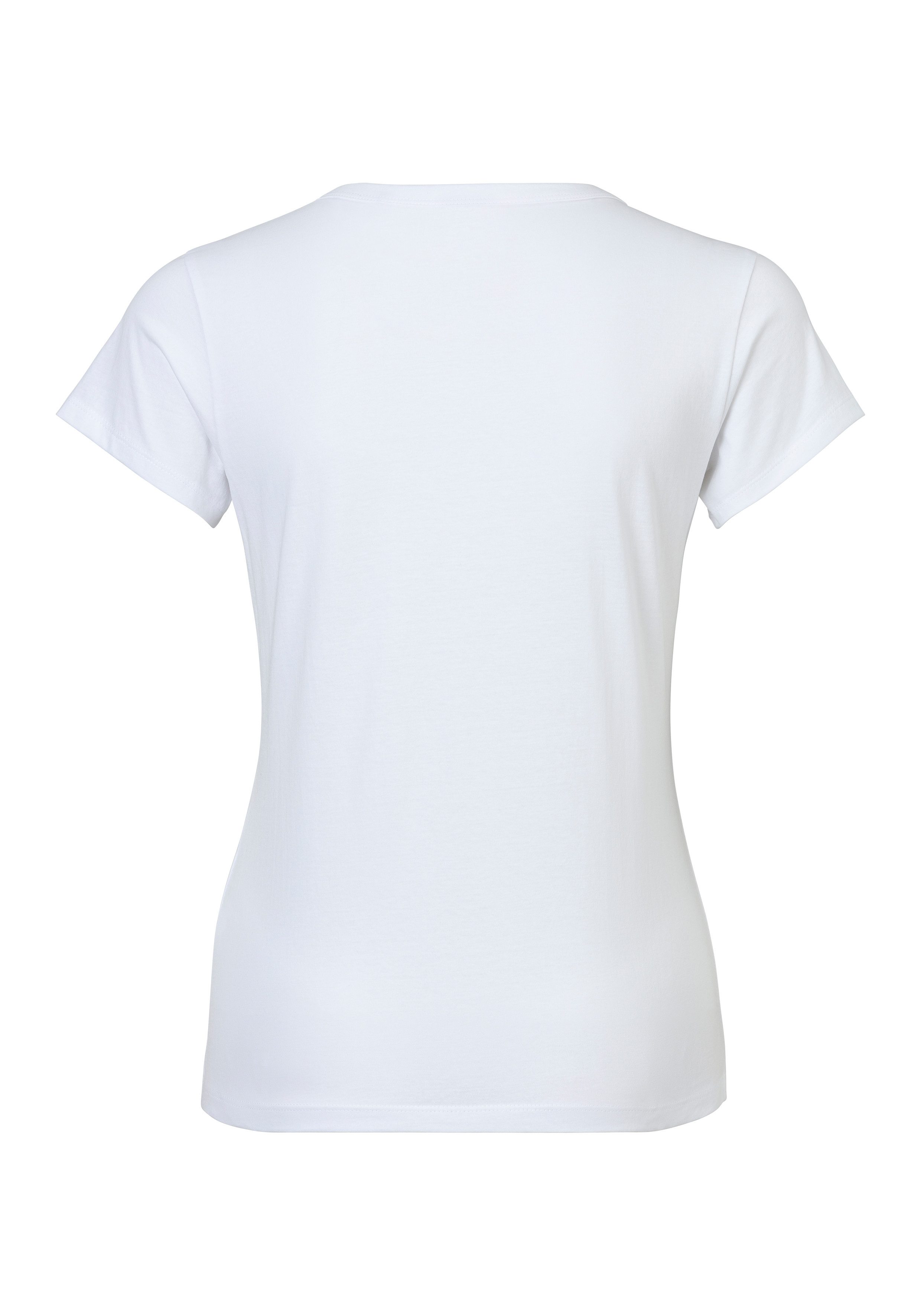 Boss Orange Shirt met V-hals Eslane Premium Damesmode