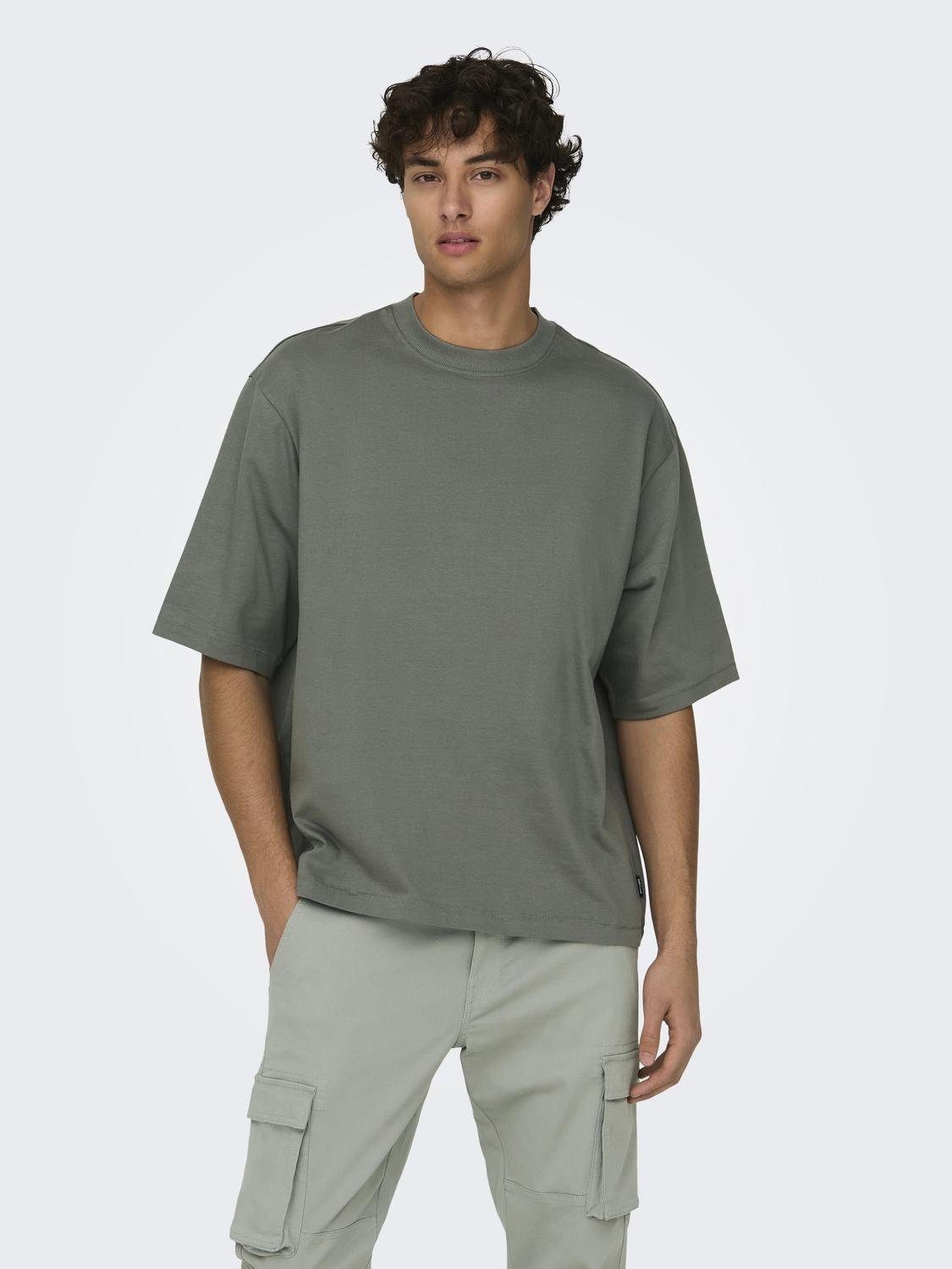 Only & Sons Oversized T-shirt met ronde hals model 'MILLENIUM'