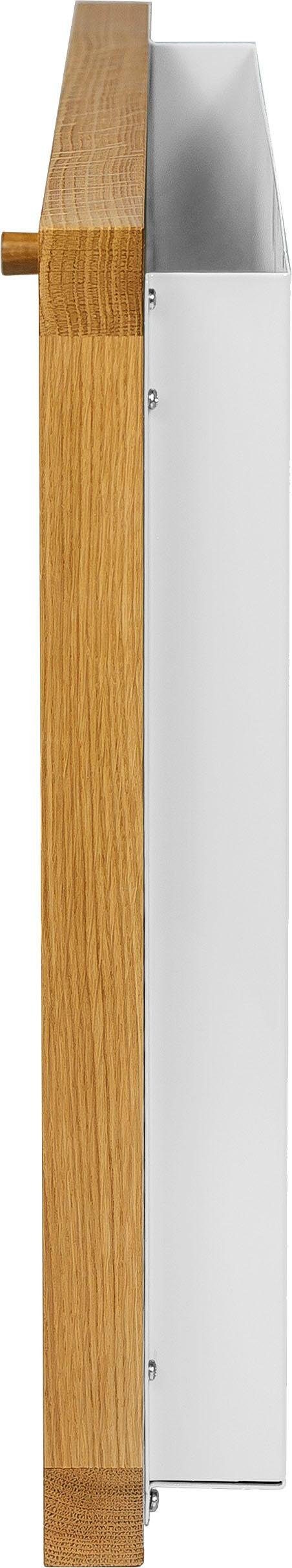 Woodman Klaptafel Brenta om open te klappen, ruimtebesparend, frame van massief eiken