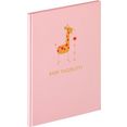 walther fotoalbum baby animal dagboek (1 stuk) roze