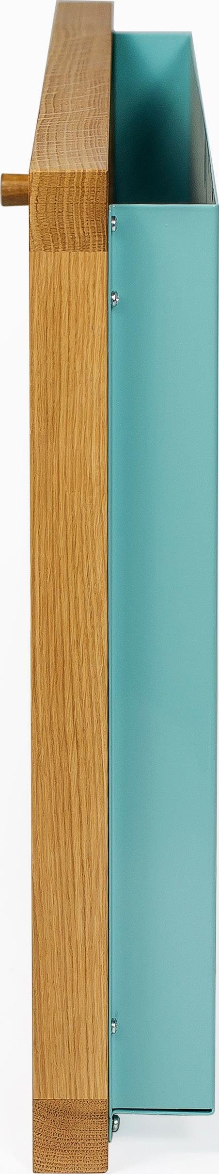 Woodman Klaptafel Brenta om open te klappen, ruimtebesparend, frame van massief eiken