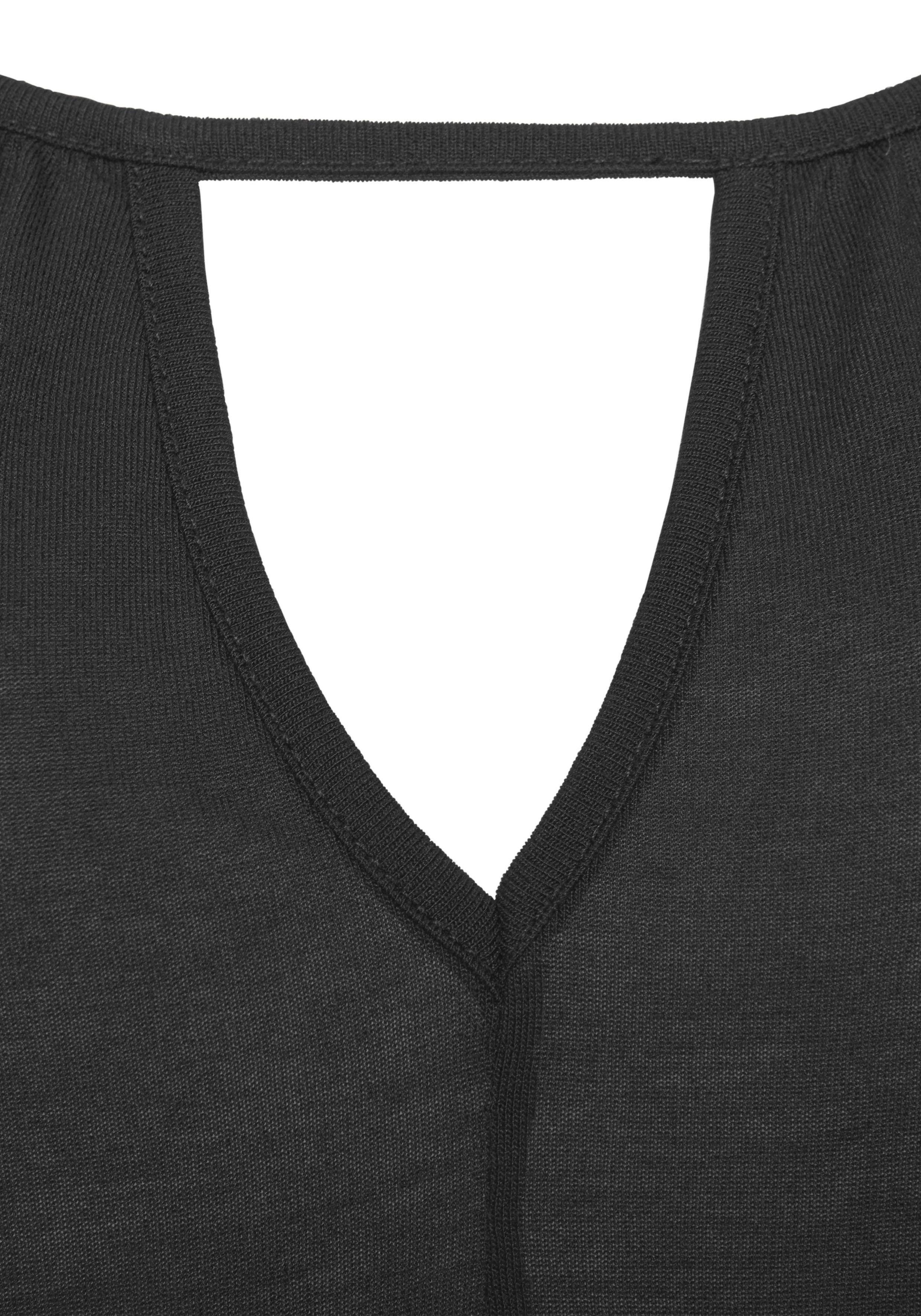 Buffalo Strandtop met lichte rimpeling bij de hals, tanktop, cut-out