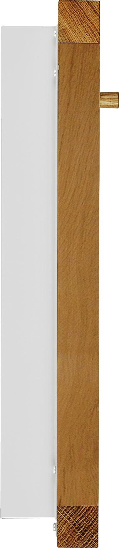 Woodman Klaptafel Brenta om open te klappen, ruimtebesparend, frame van massief eiken