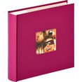 walther fotoalbum memo-album fun 200 (1 stuk) paars
