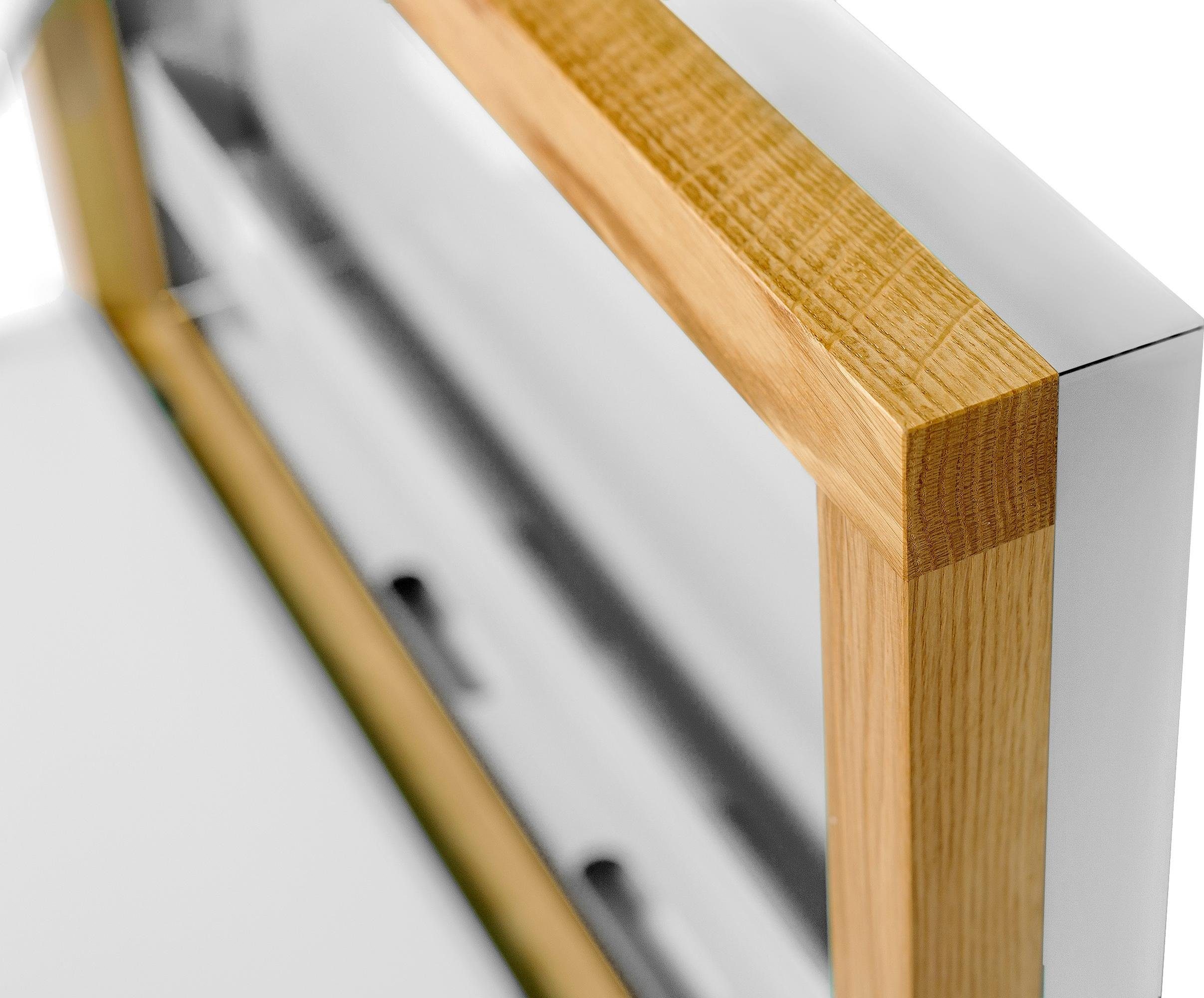 Woodman Klaptafel Brenta om open te klappen, ruimtebesparend, frame van massief eiken