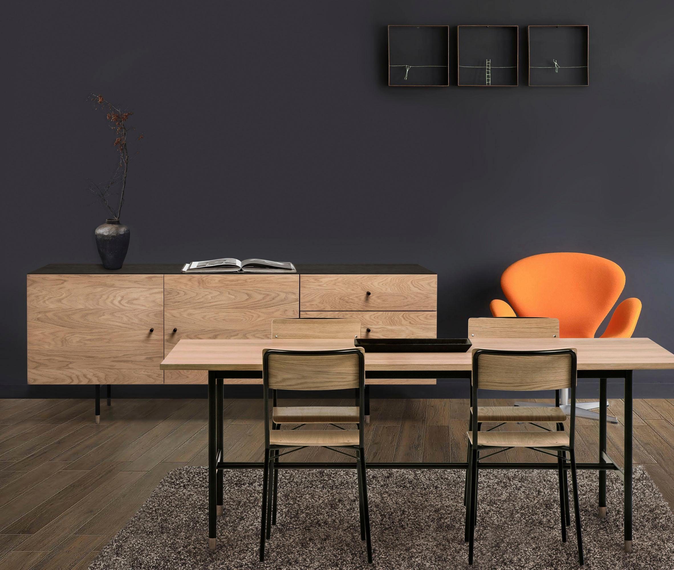 Woodman Eettafel Daniel Breedte 200 cm, te verlengen tot 300 cm