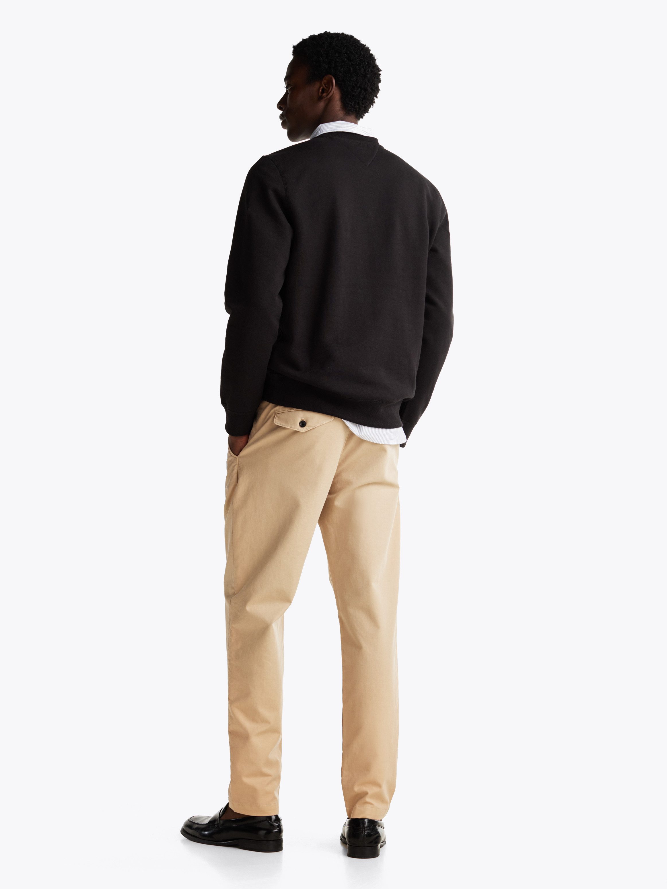 Tommy Hilfiger Sweatshirt ESSENTIAL FLEECE CREWNECK met logoborduursel