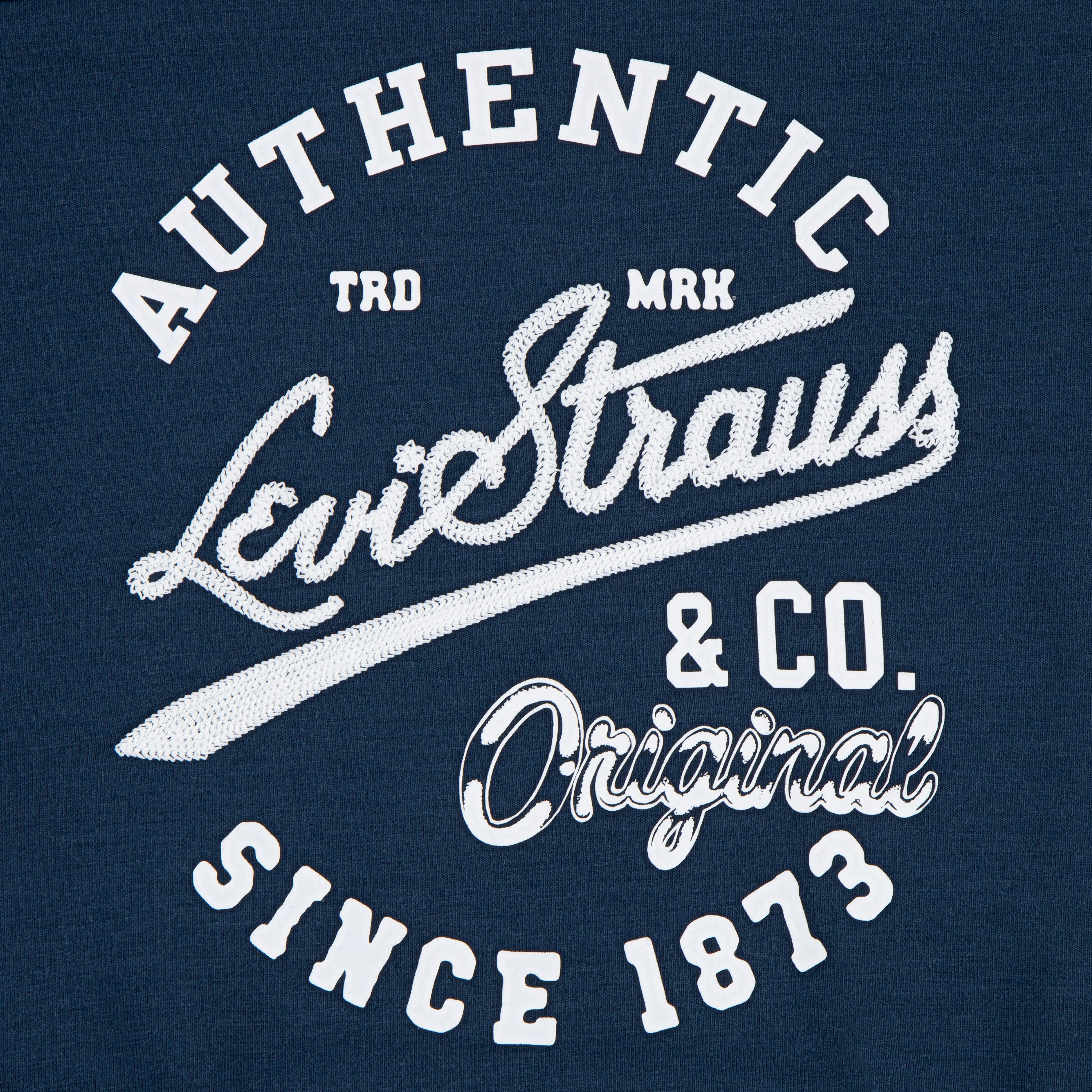 Levi's Kidswear Longsleeve LVG VARSITY LS TEE Cropped - voor meisjes