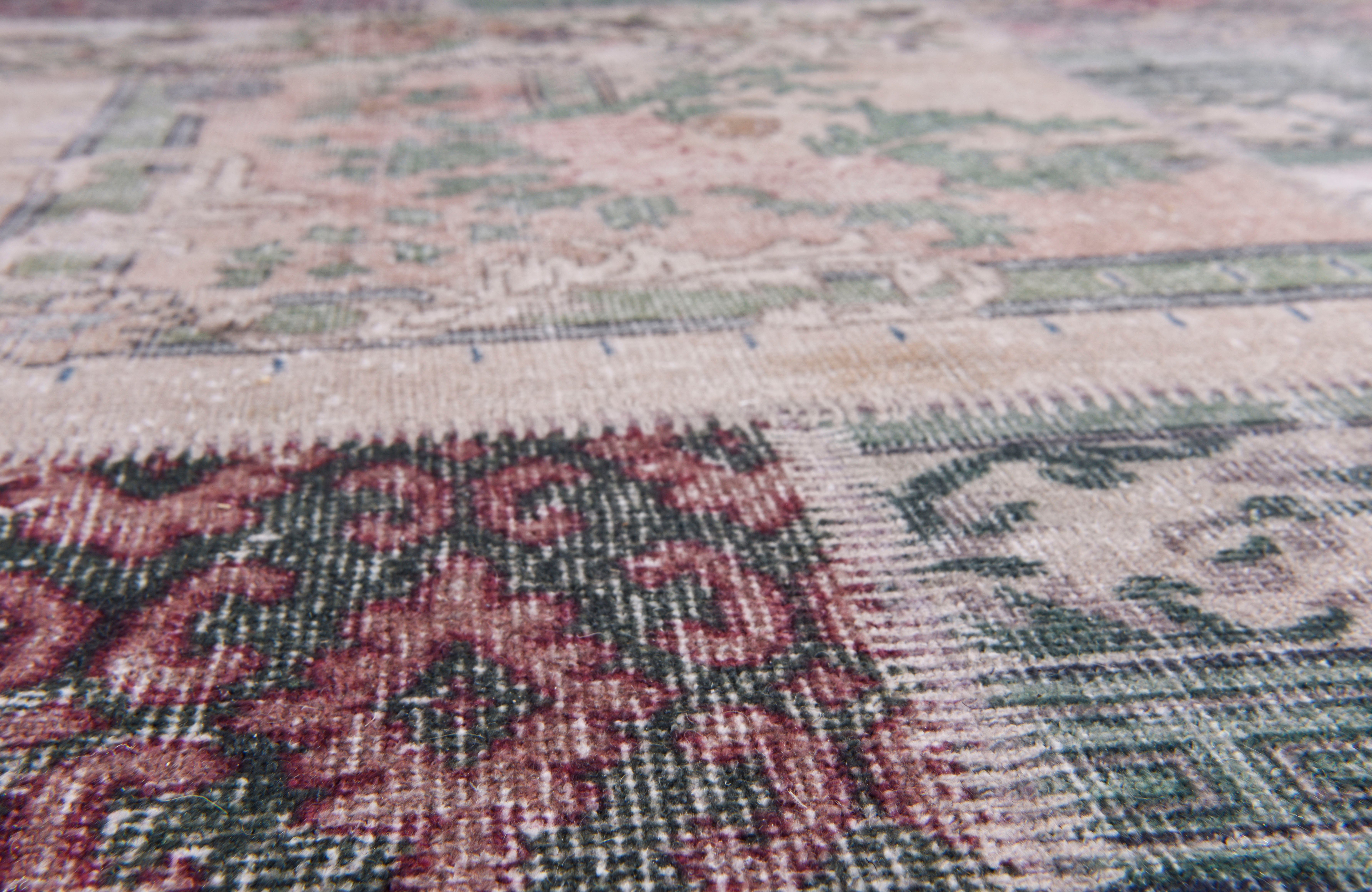 Gino Falcone Vloerkleed Adara GF 094 Platweefsel, patchwork-vintage-design, wasbaar