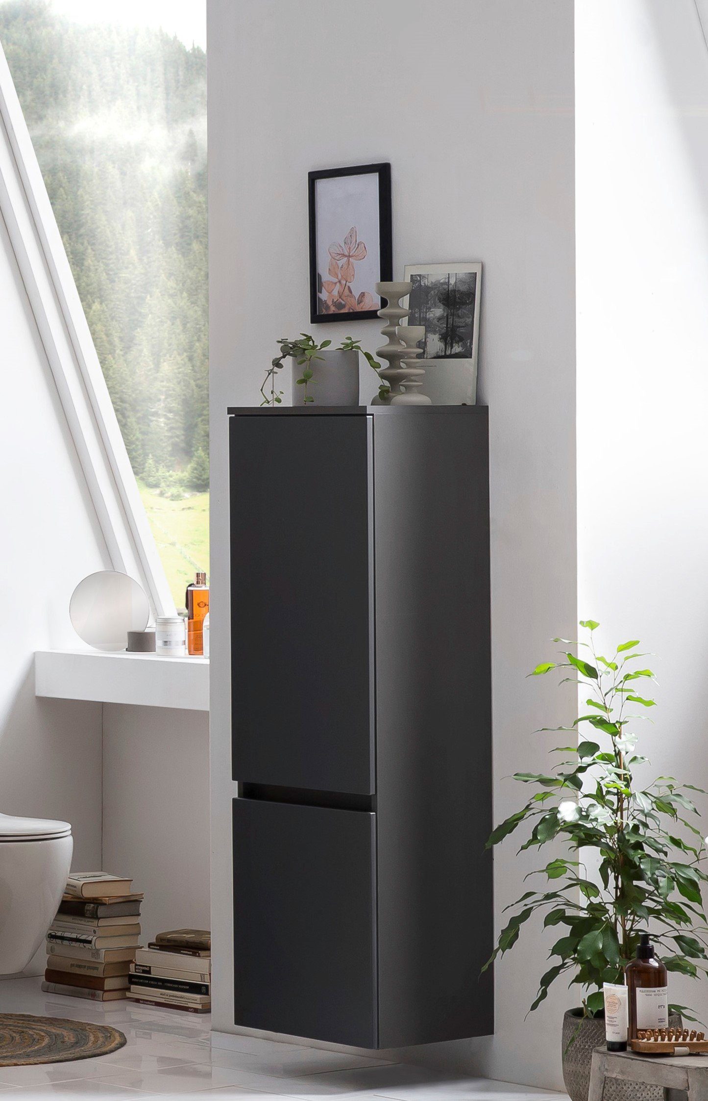 welltime Halfhoge kast Kaunas 40 cm breed, met soft-close functie
