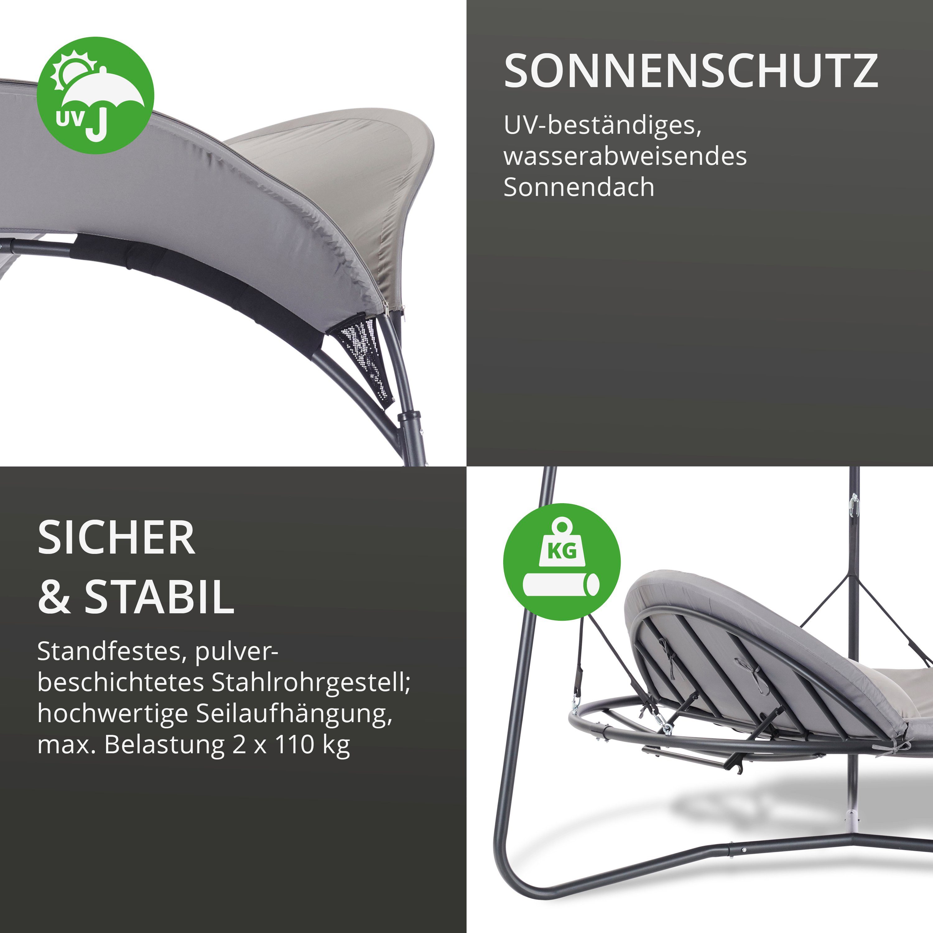 Leco Ligstoel Luxe schommelbed Mareike