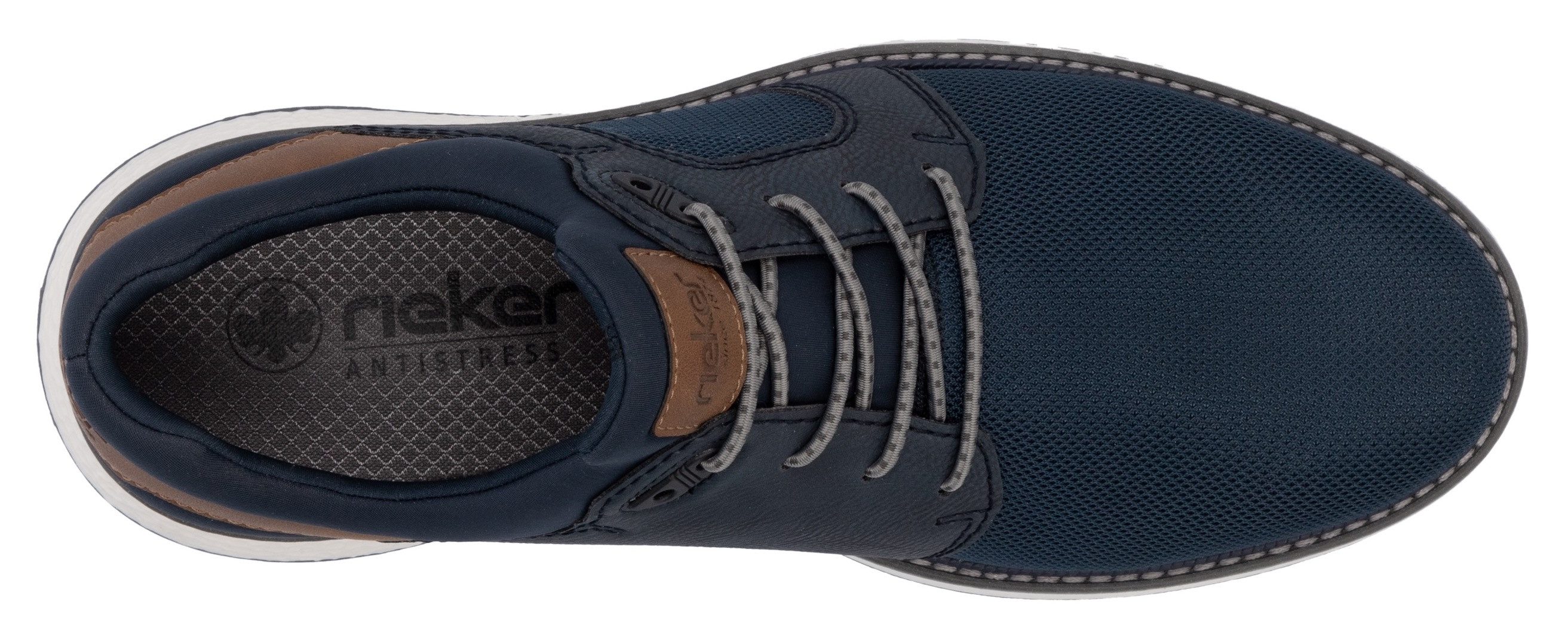 Rieker Slip-on sneakers , slippers, lage schoen, vrijetijdssneaker met zachte schacht