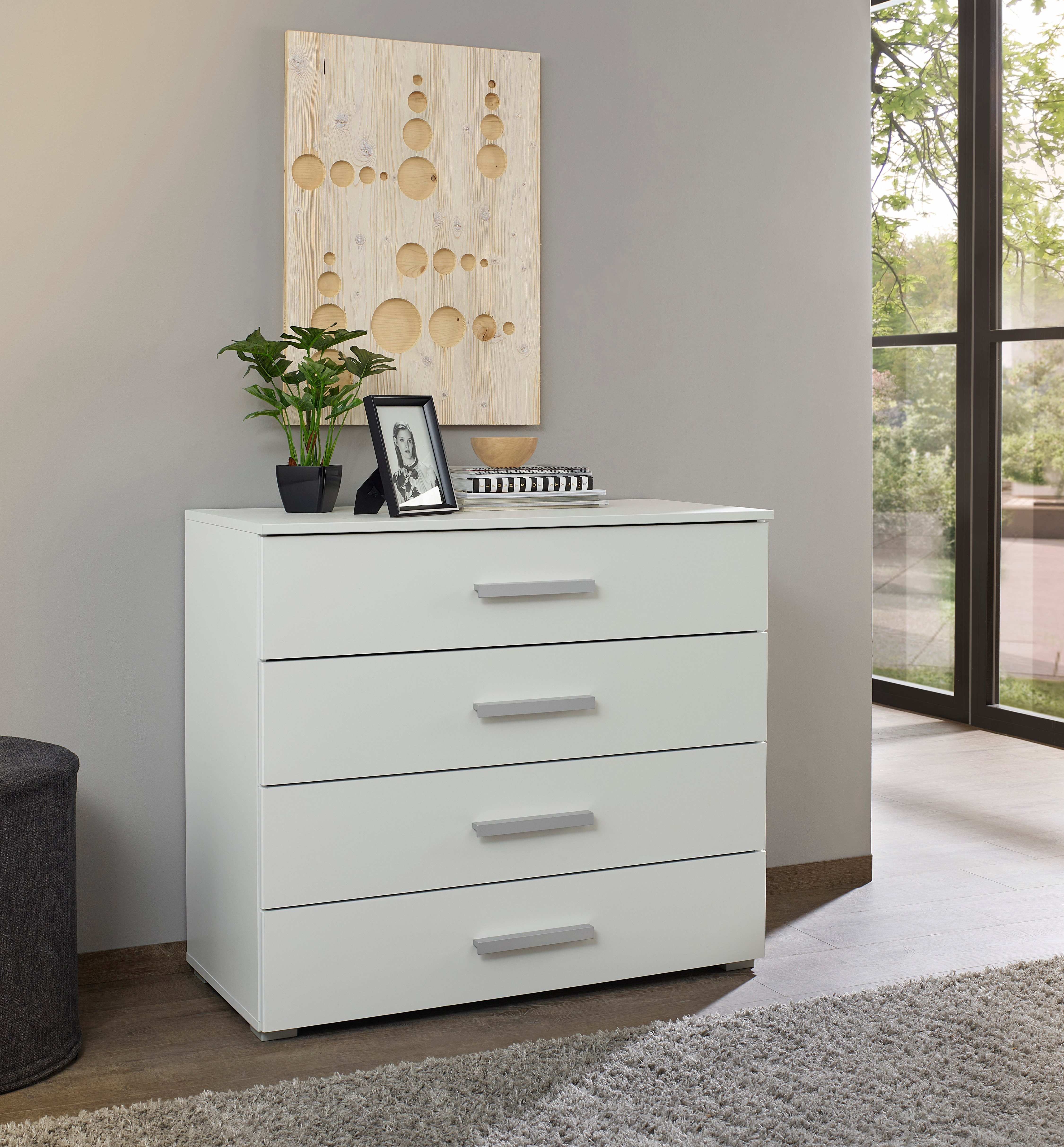 rauch Ladekast Sideboard commode ladecommode KOLUNA Breedte 93 cm met 4 grote lades voor veel opbergruimte MADE IN GERMANY