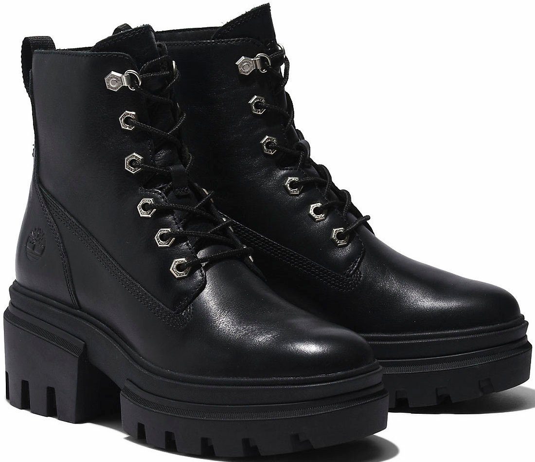 Timberland Veterlaarsjes EVERLEIGH MID LACE UP BOOT Winterschoenen, winterlaarzen, veterschoenen,...