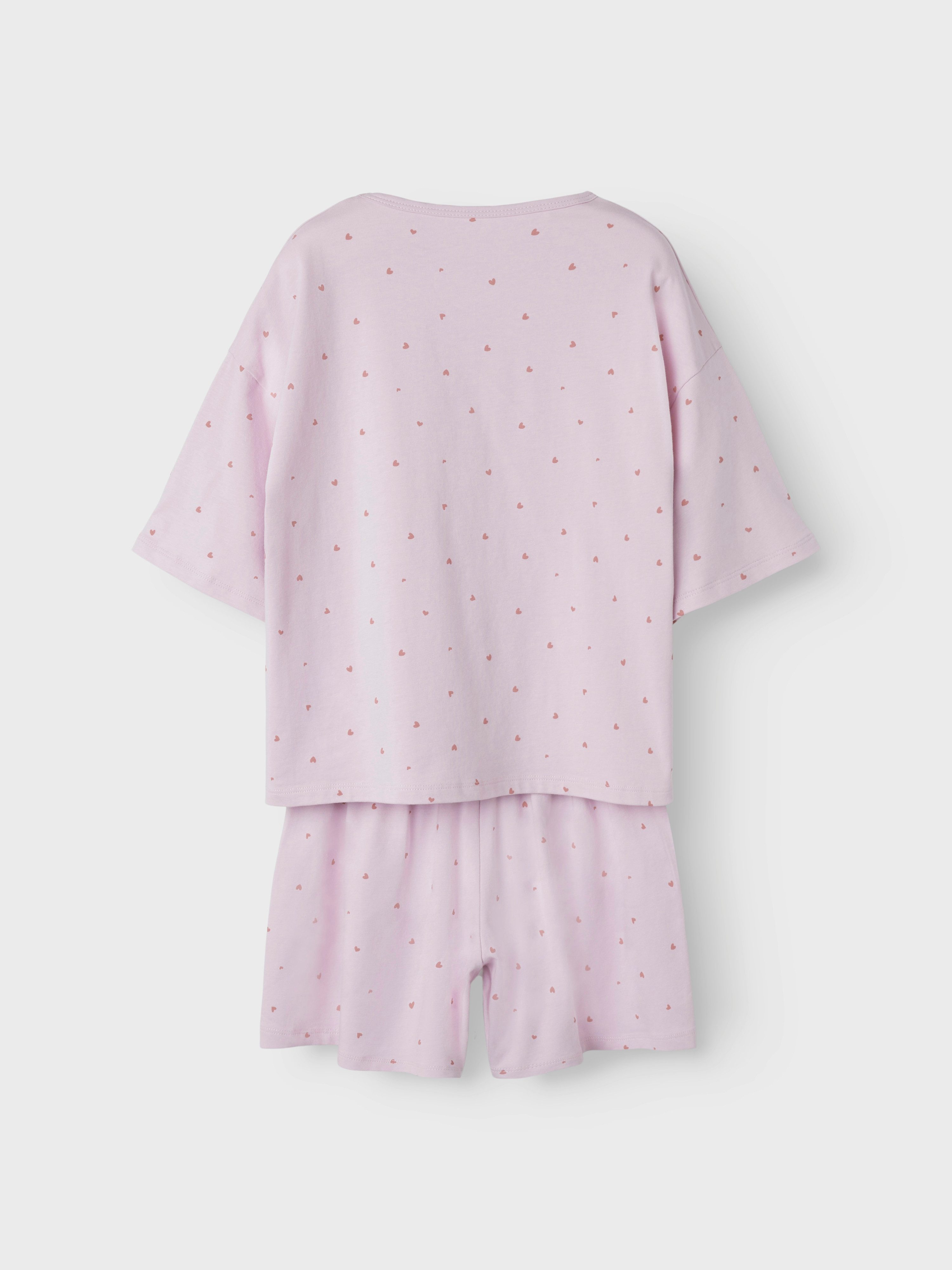Name It Shortama NKFNIGHTSET BOXY WINSOME HEARTS NOOS (set, 2-delig)