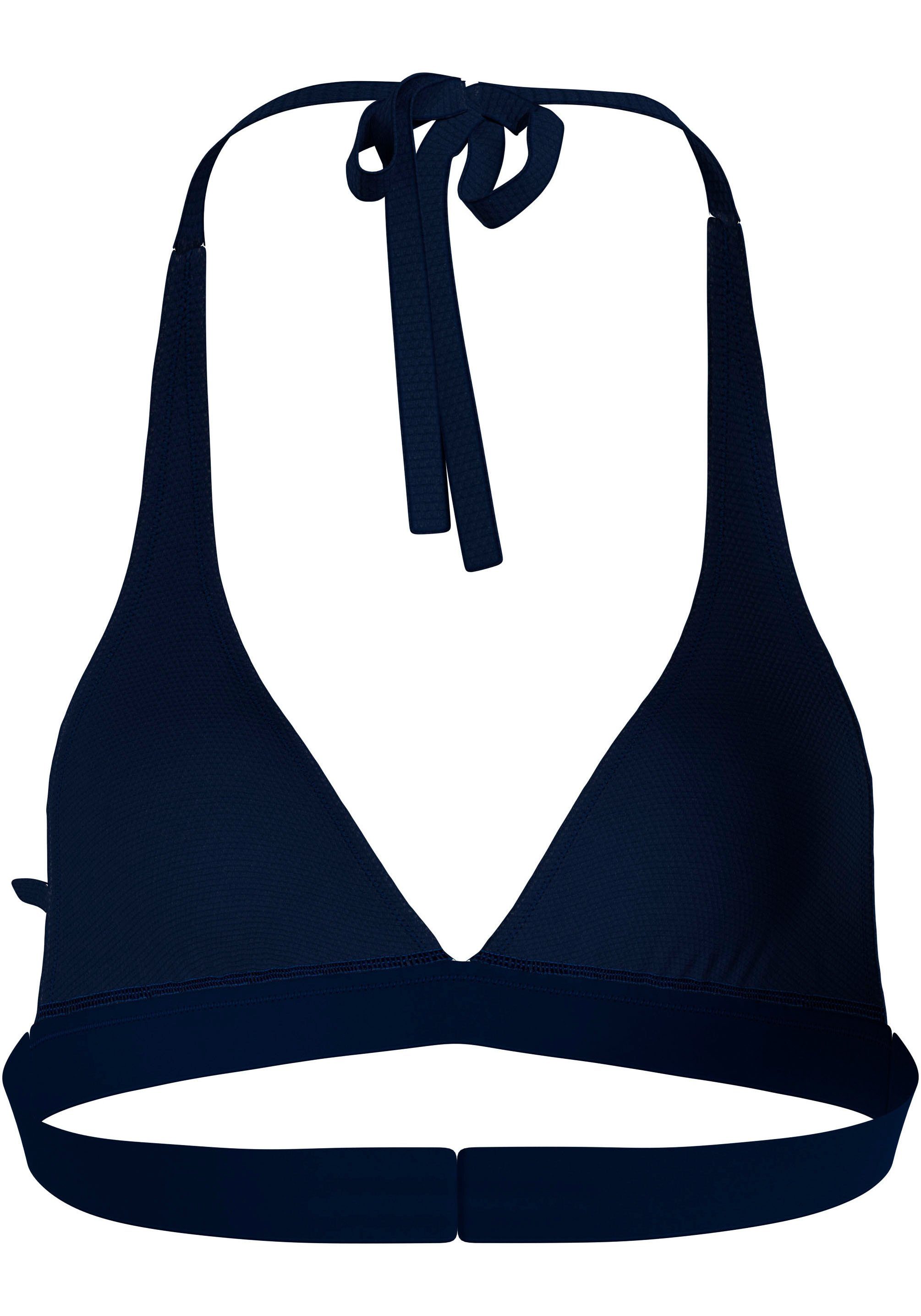 Tommy Hilfiger Swimwear Triangel-bikinitop TRIANGLE FIXED RP met een logo-opschrift