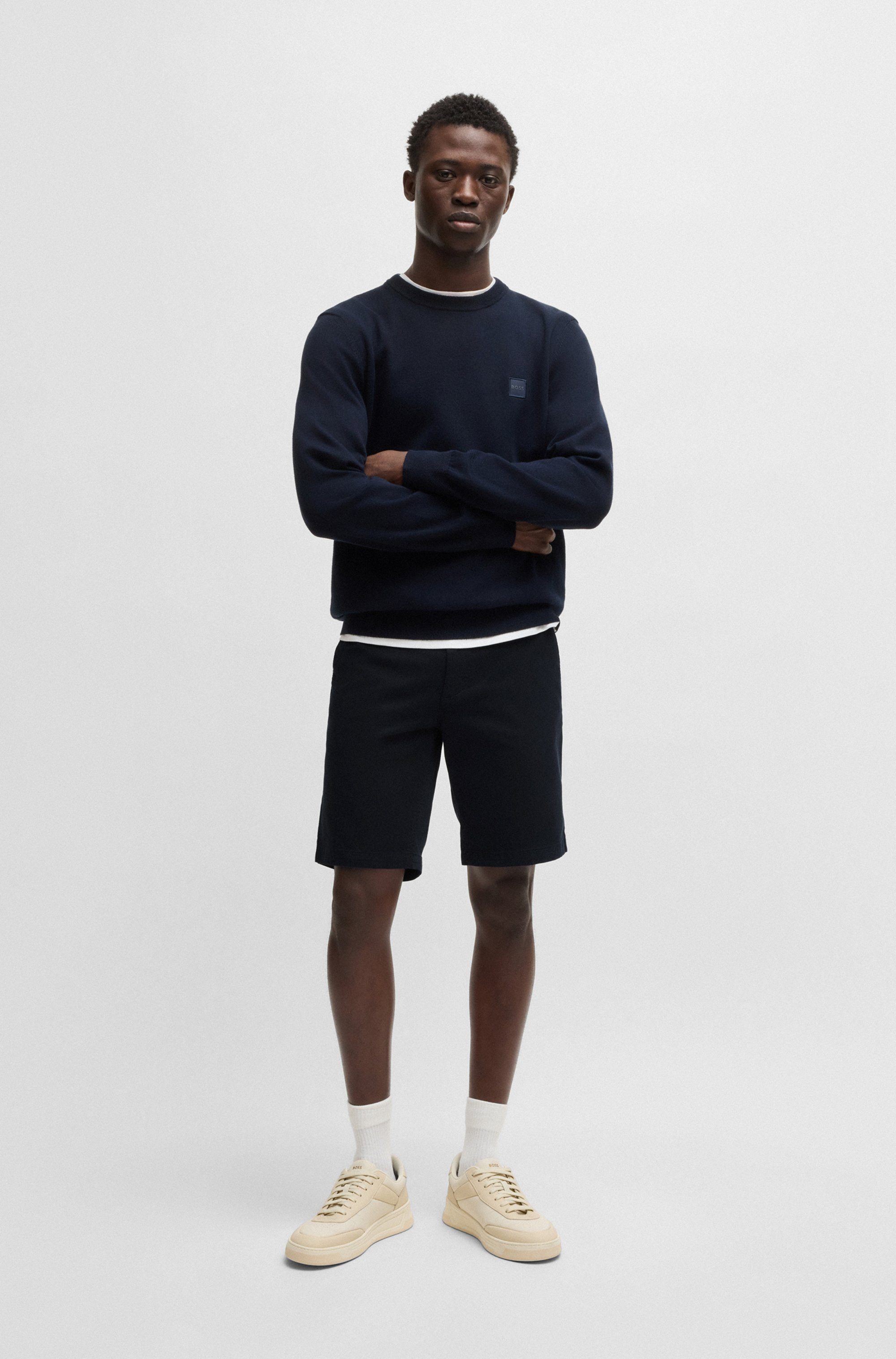 Boss Orange Chino-short Slim Shorts in moderne pasvorm