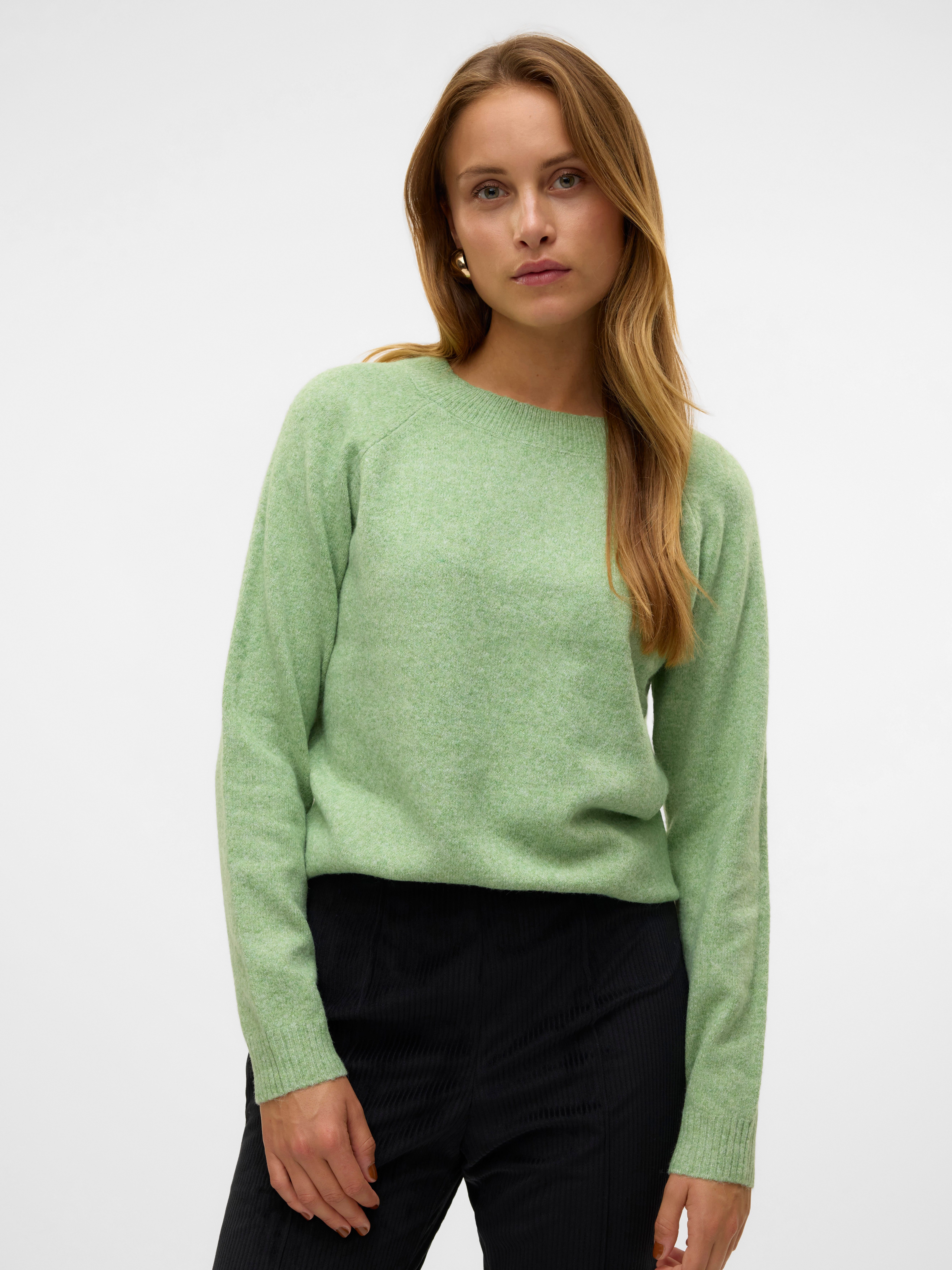 Vero Moda Trui met ronde hals VMDOFFY LS O-NECK BLOUSE GA NOOS
